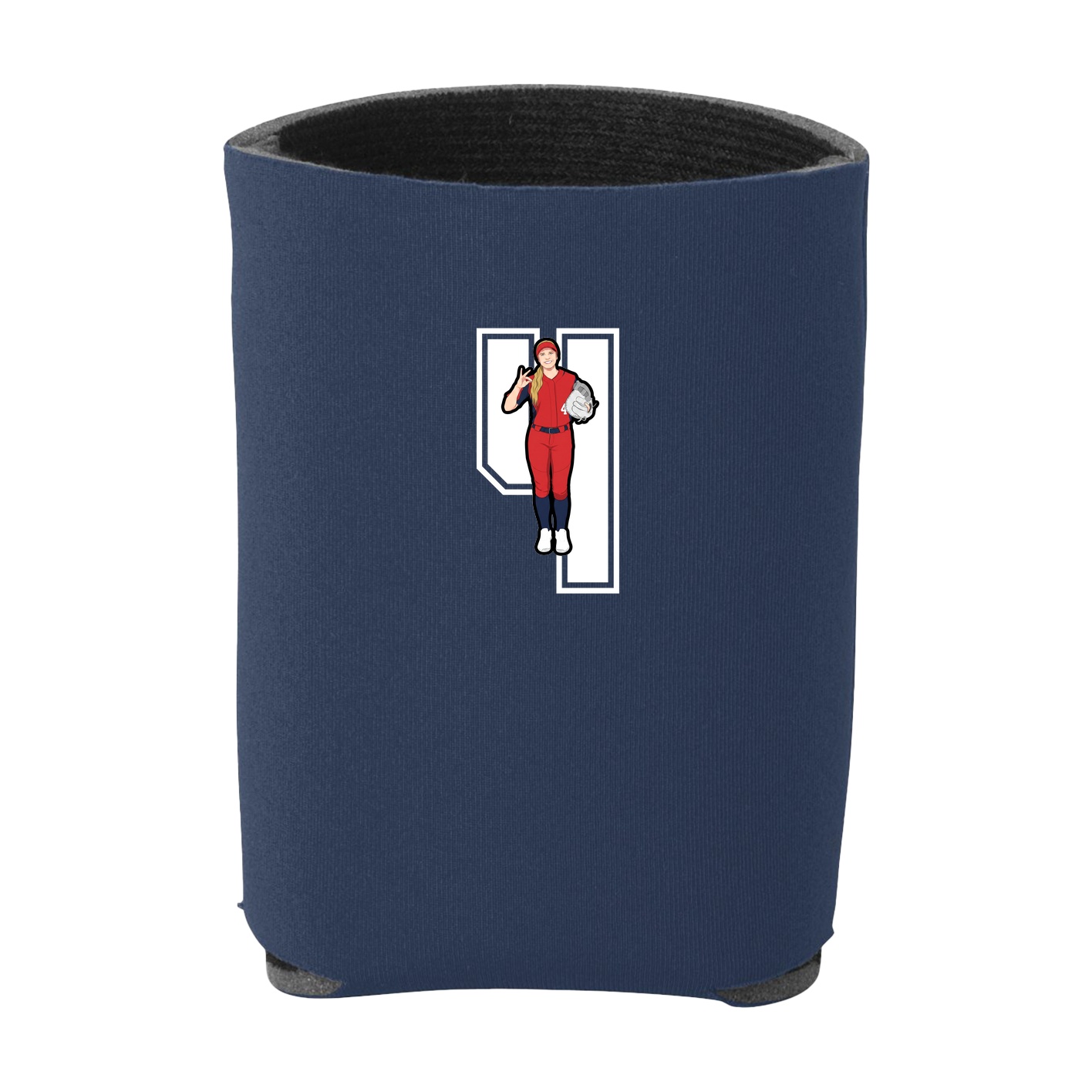 Can Holder — Number in Navy