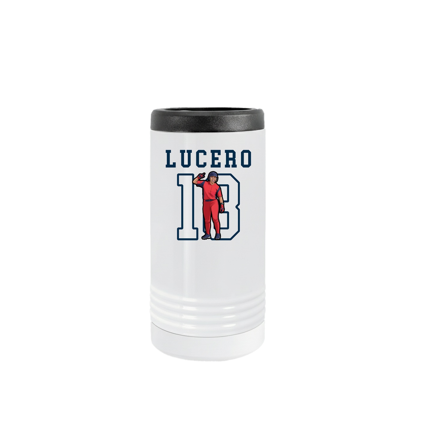 Slim Beverage Holder — Shirsey in White
