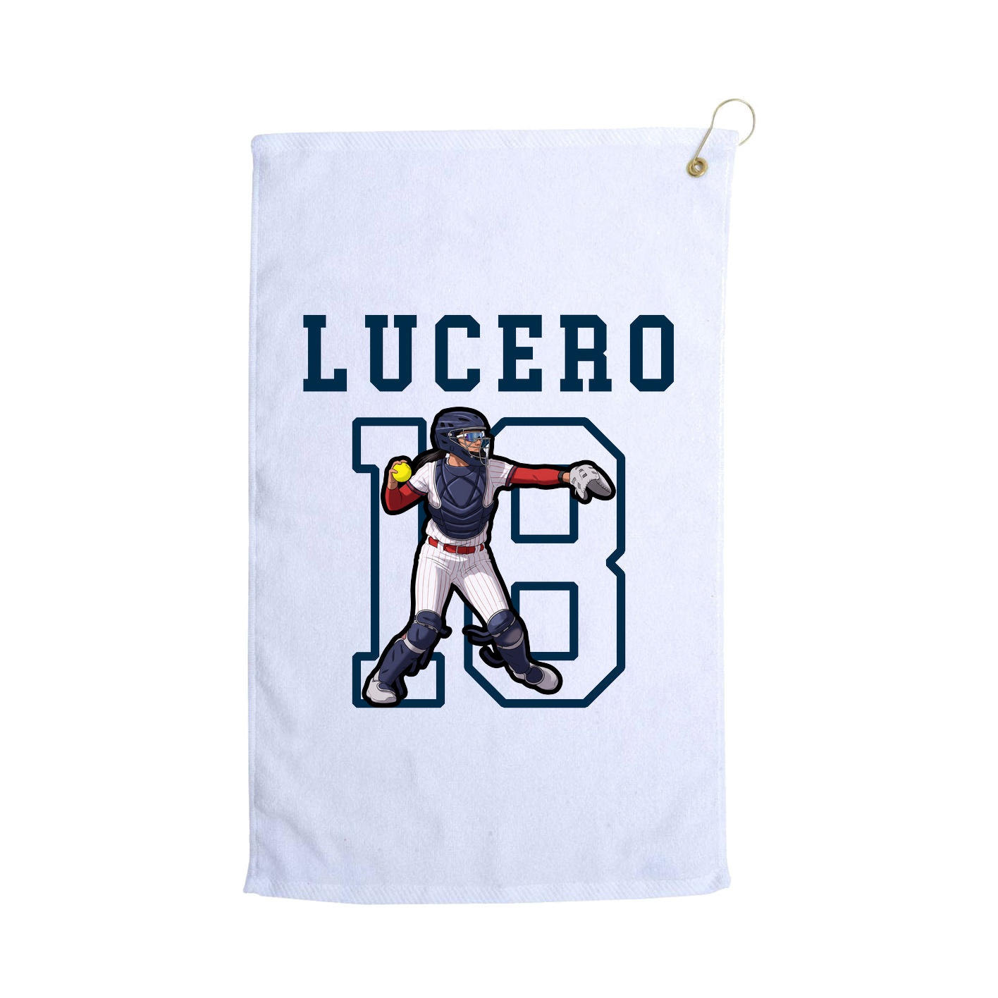 Golf Towel — Shirsey in White