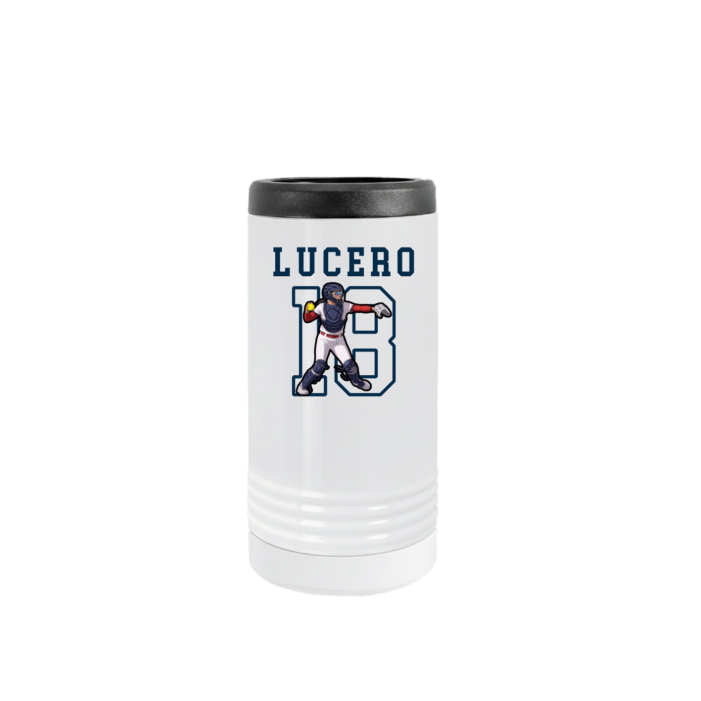 Slim Beverage Holder — Shirsey in White
