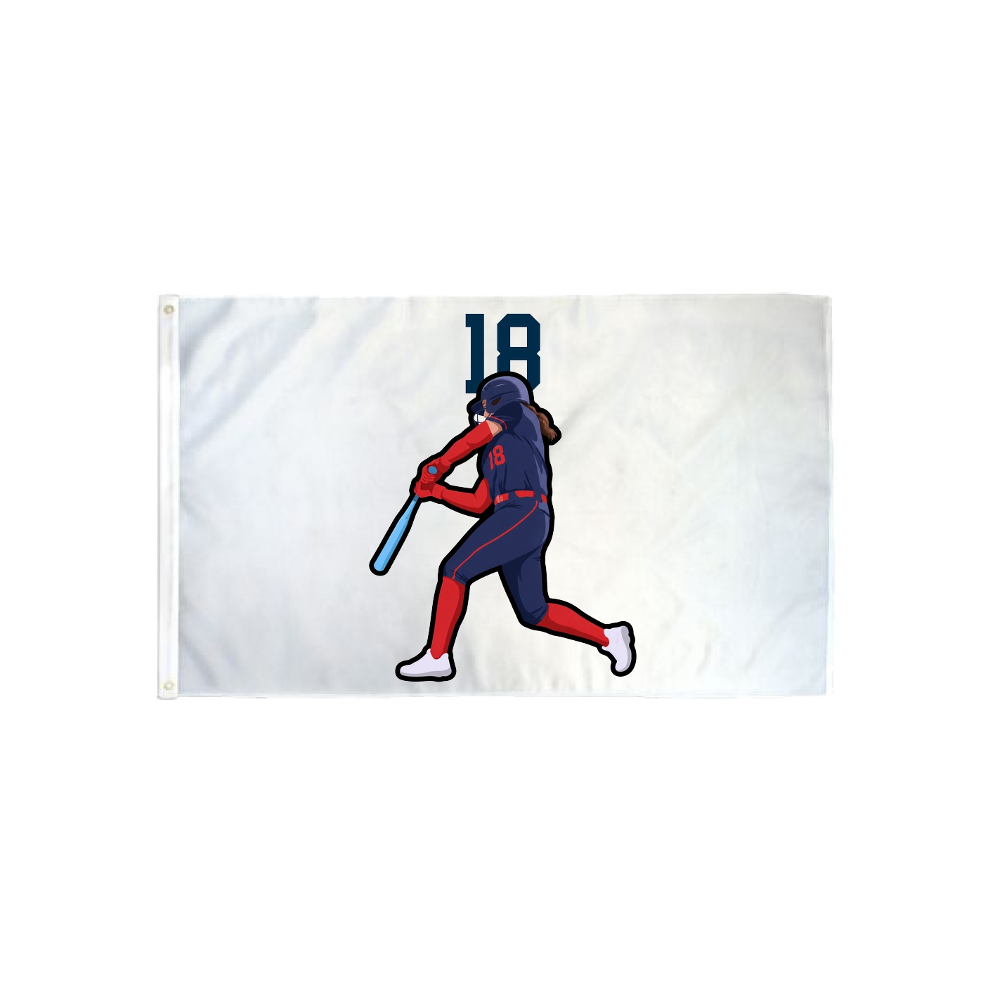 3x5 Flag — Number Top in Classic