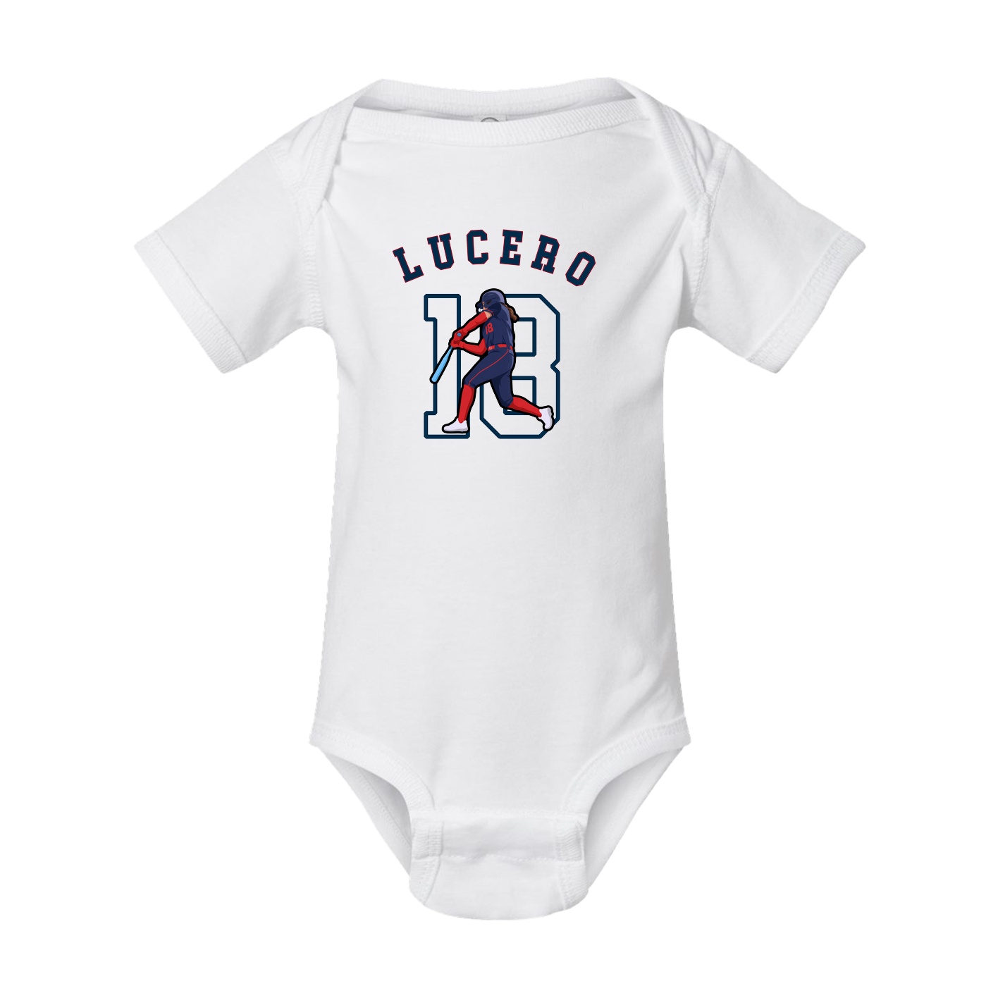 Baby Onesie — Shirsey Arch in White