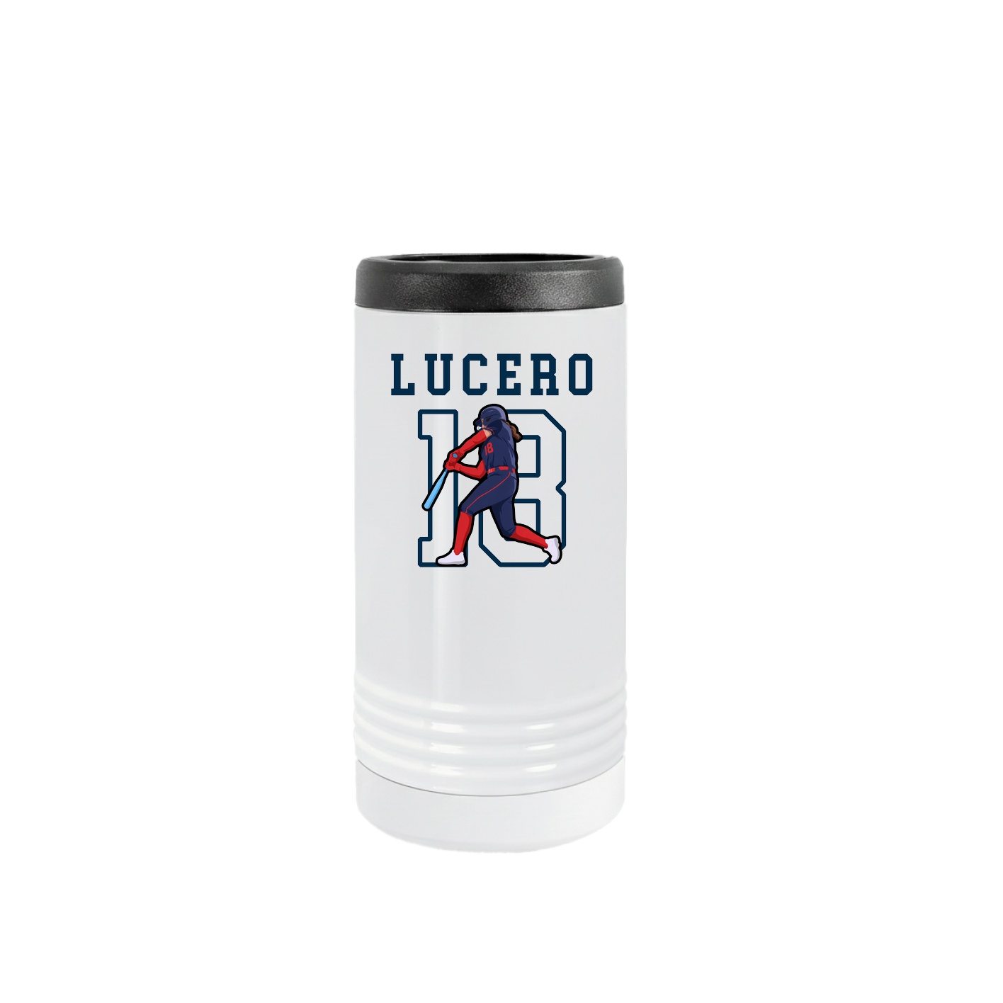 Slim Beverage Holder — Shirsey in White