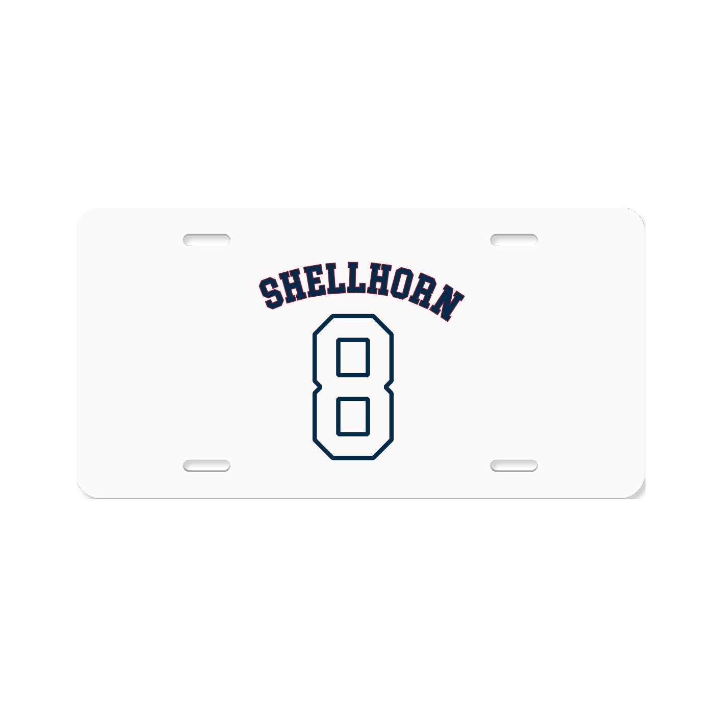 License Plate — Shirsey Arch in Classic