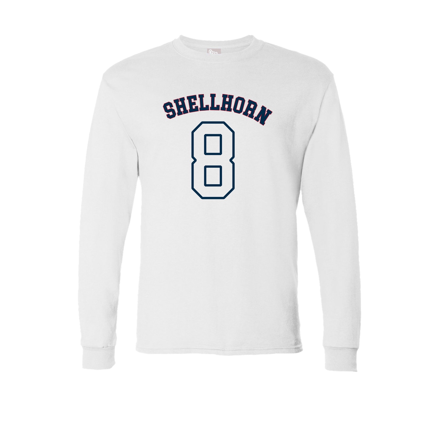 Long Sleeve Tee — Shirsey Arch in White