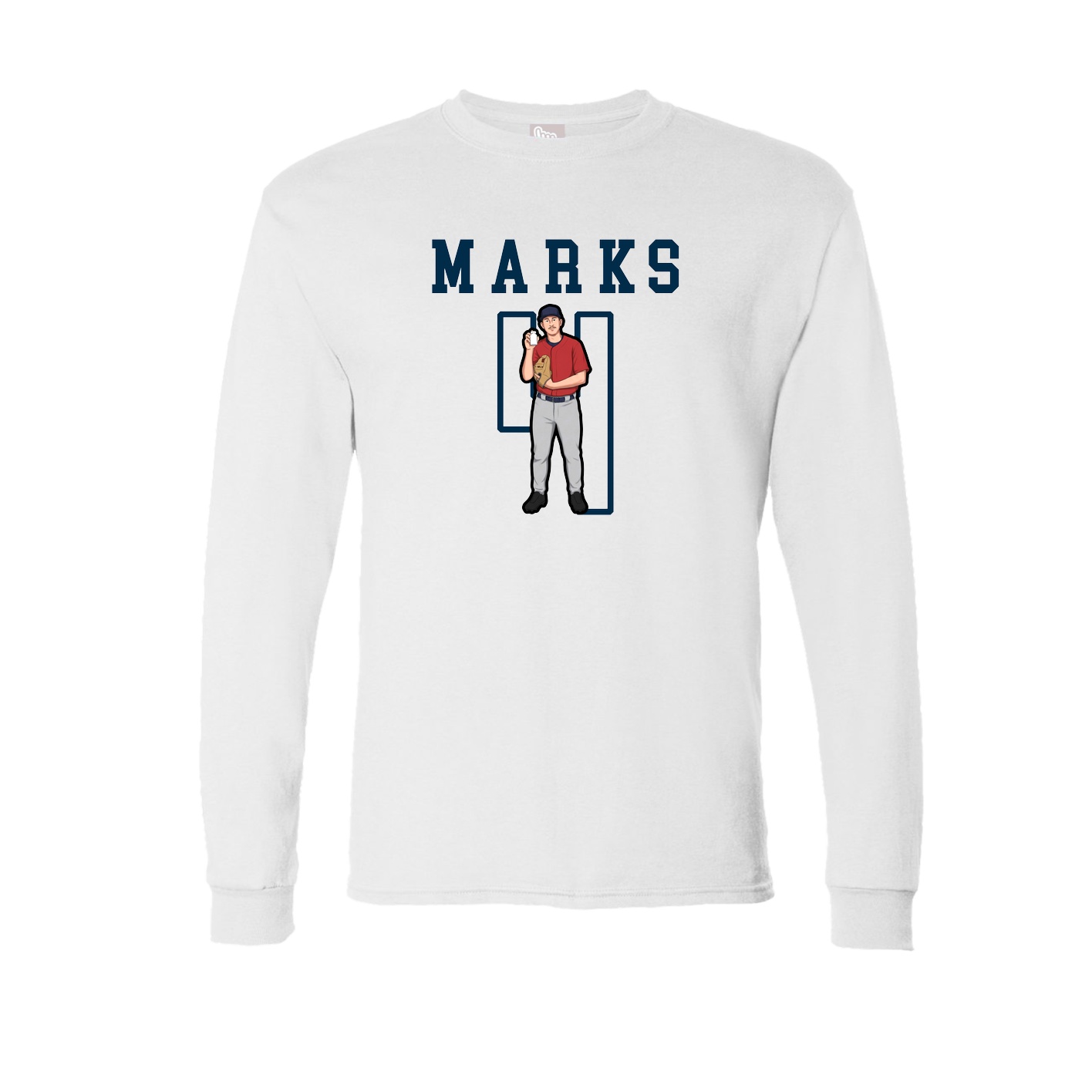 Long Sleeve Tee — Shirsey in White