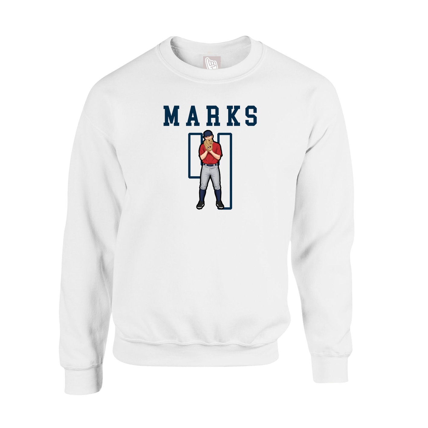 Fleece Crew — Shirsey in White