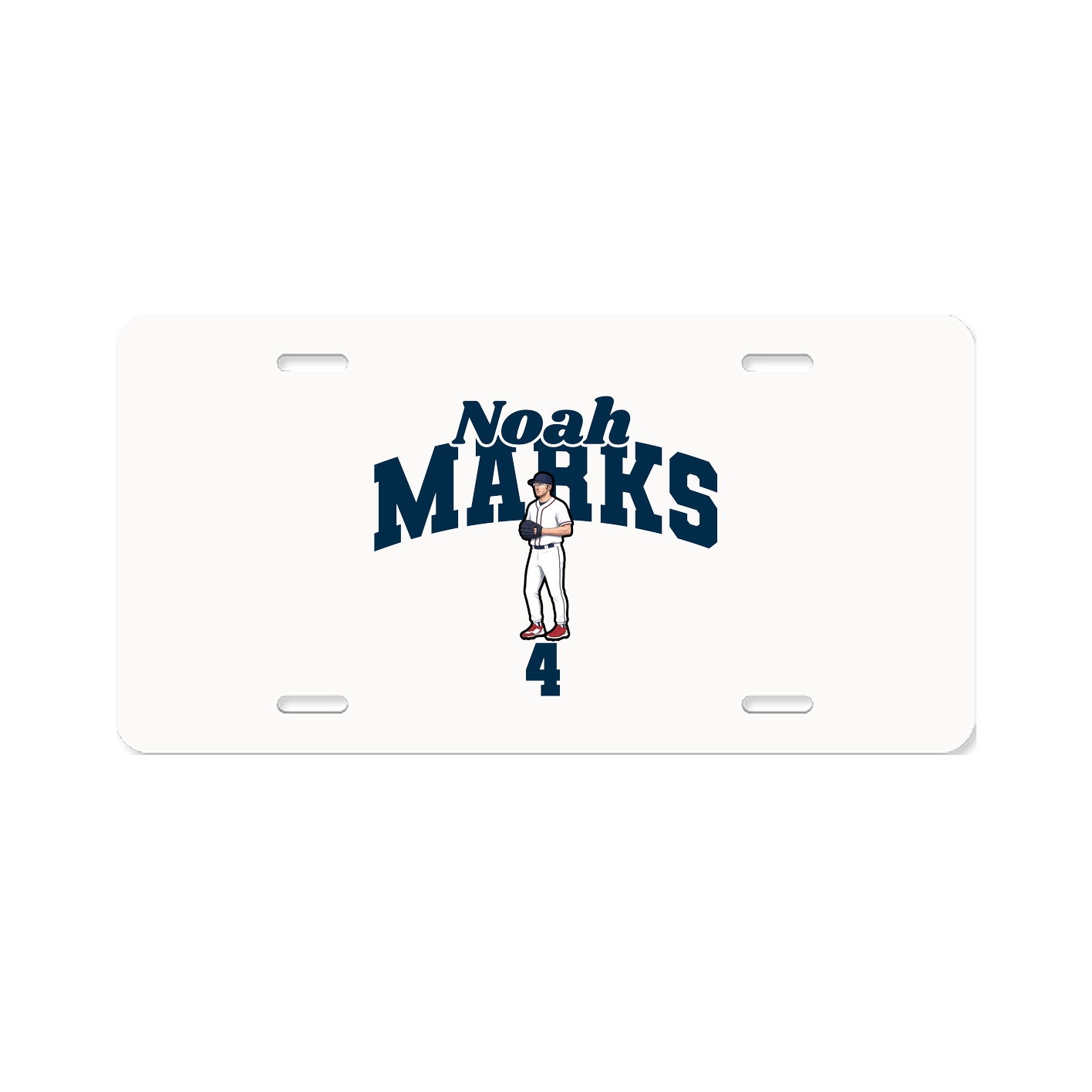 License Plate — Signature Arch in Classic