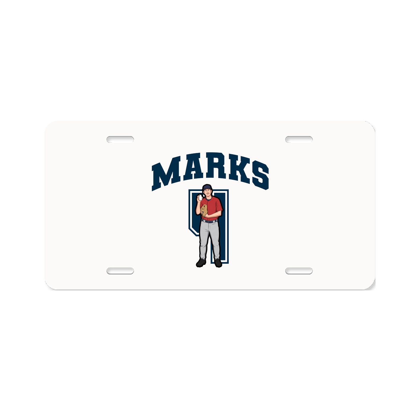 License Plate — Number in Classic
