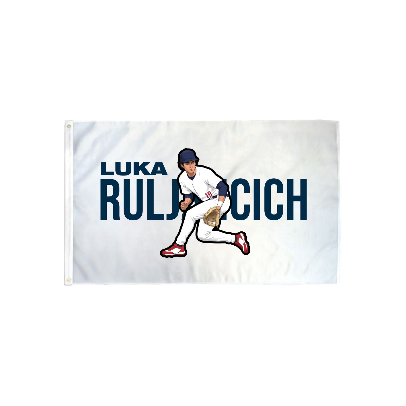 3x5 Flag — Player Name in Classic