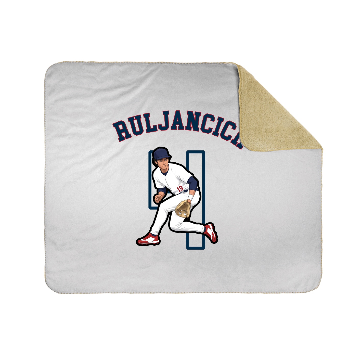 Throw Blanket — Shirsey Arch in White