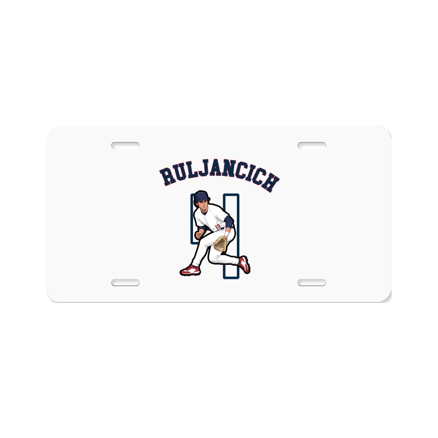 License Plate — Shirsey Arch in Classic
