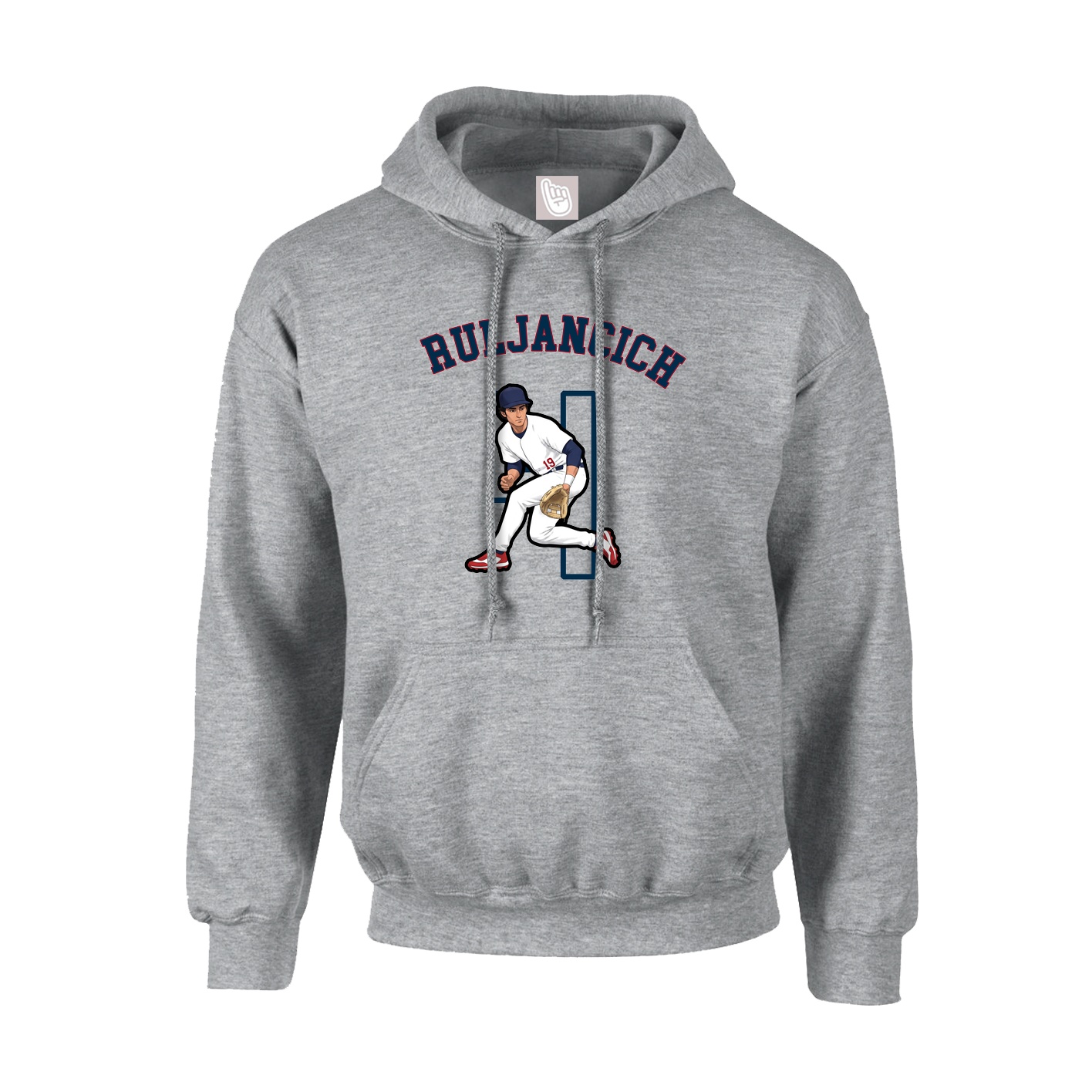 Hoodie — Shirsey Arch in Grey