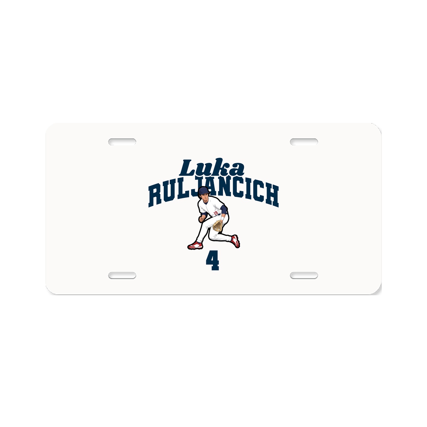 License Plate — Signature Arch in Classic