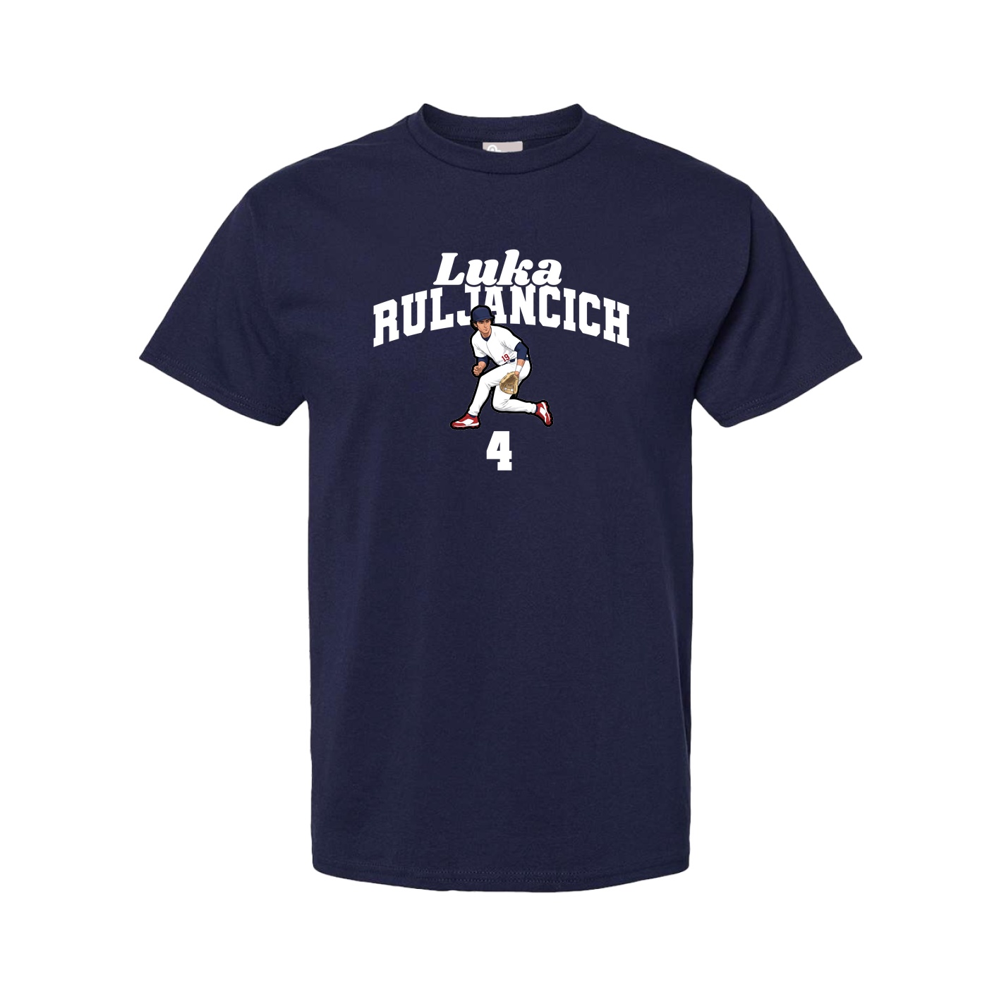 Youth Tee — Signature Arch in Navy