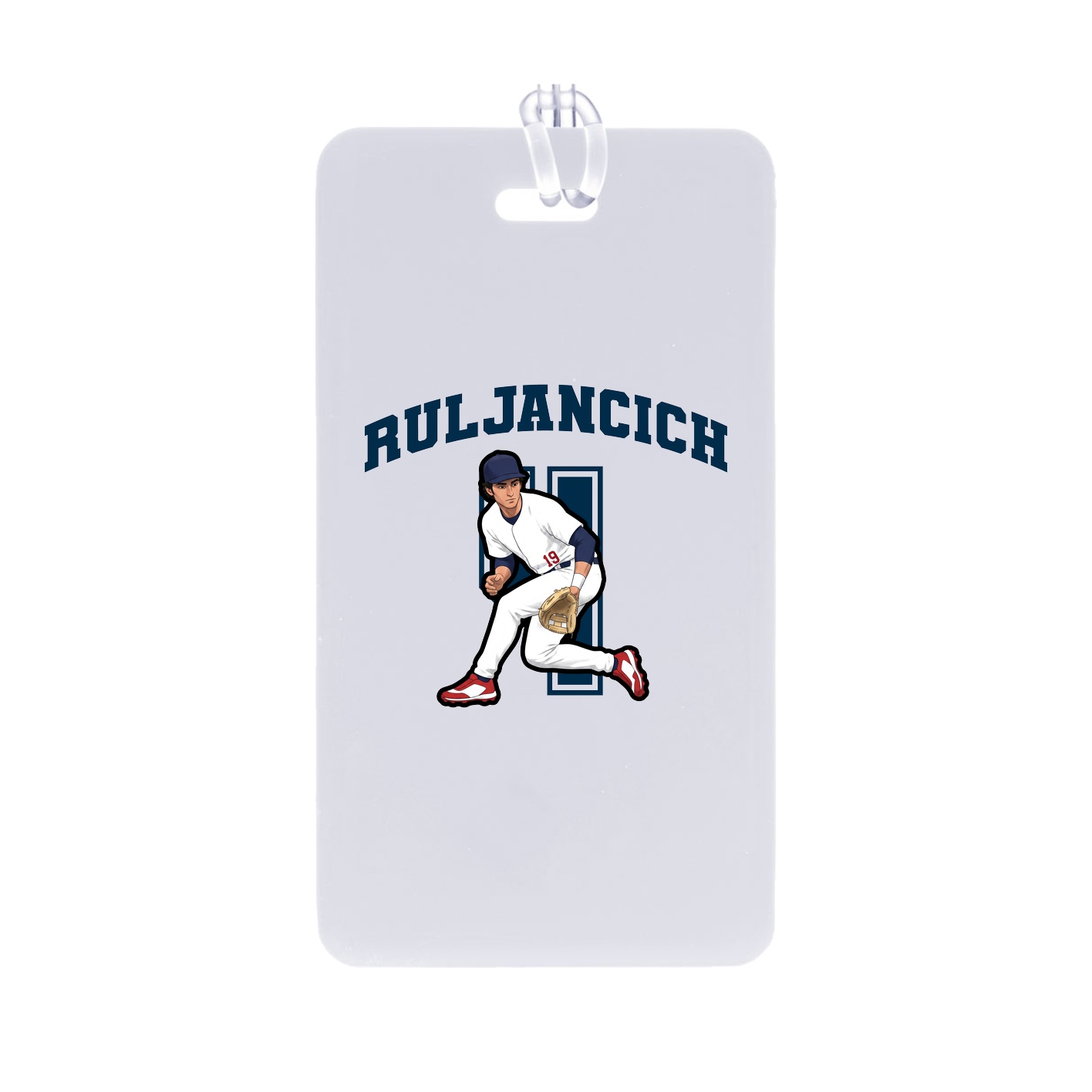 Bag Tag — Number in Classic