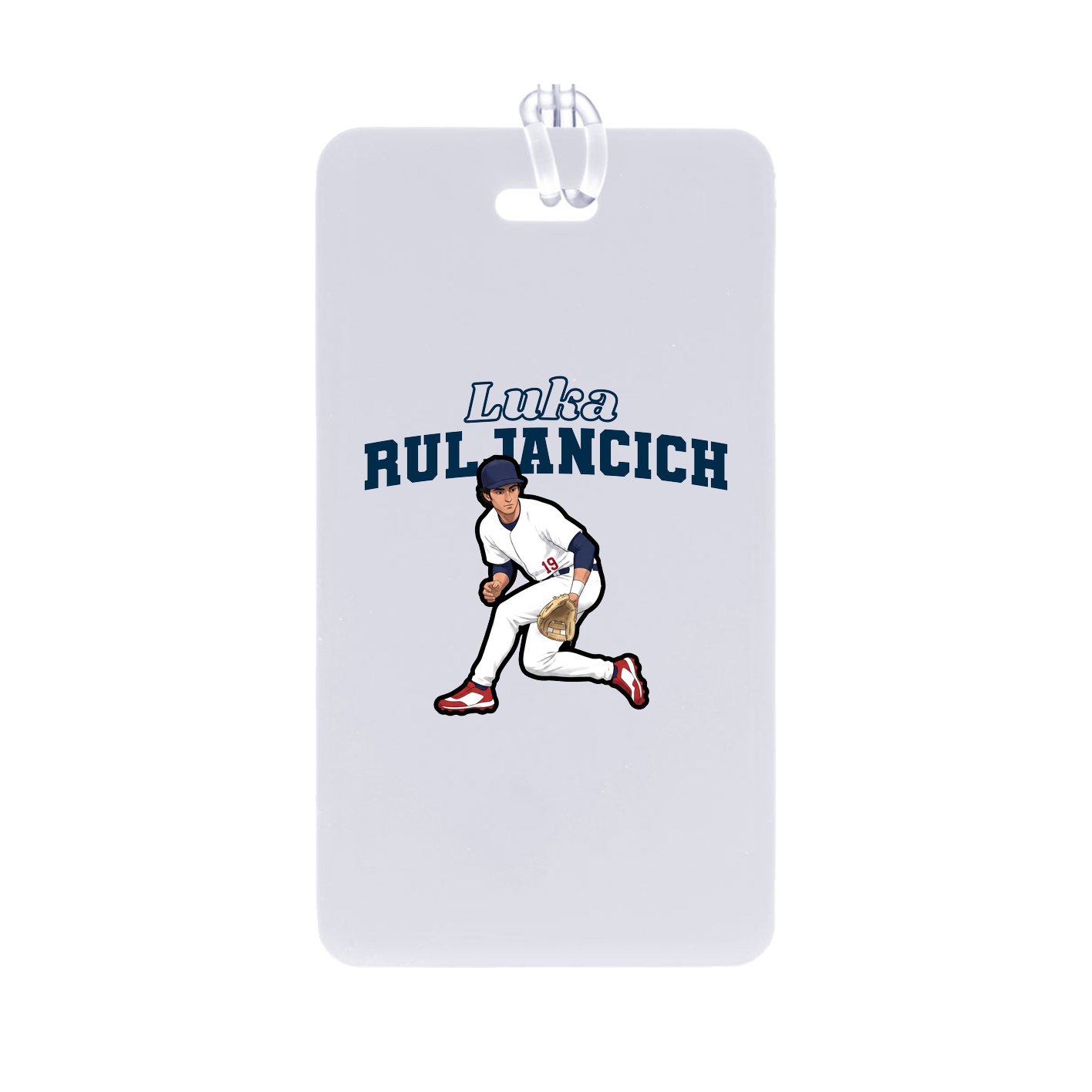 Bag Tag — Name Arch in Classic
