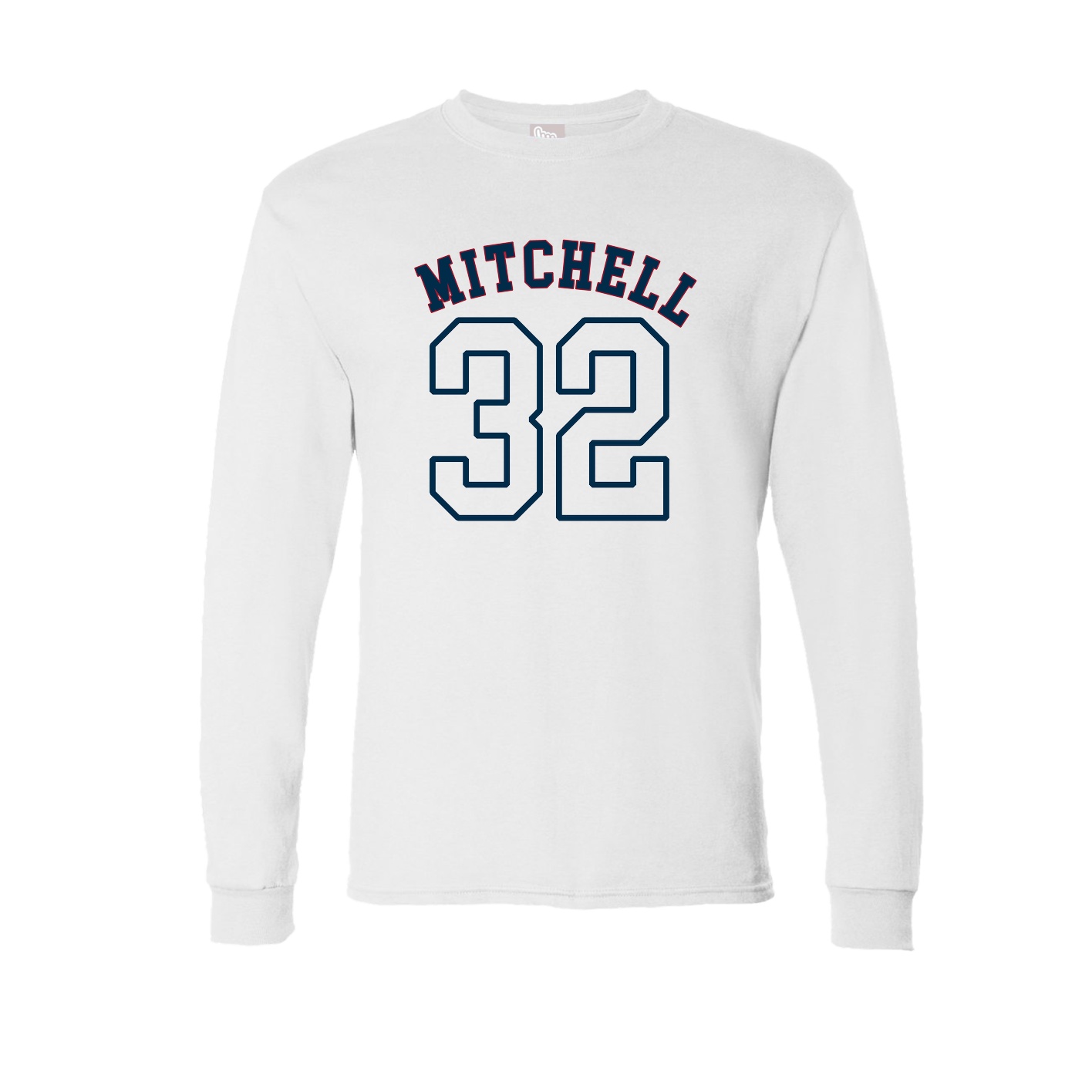 Long Sleeve Tee — Shirsey Arch in White