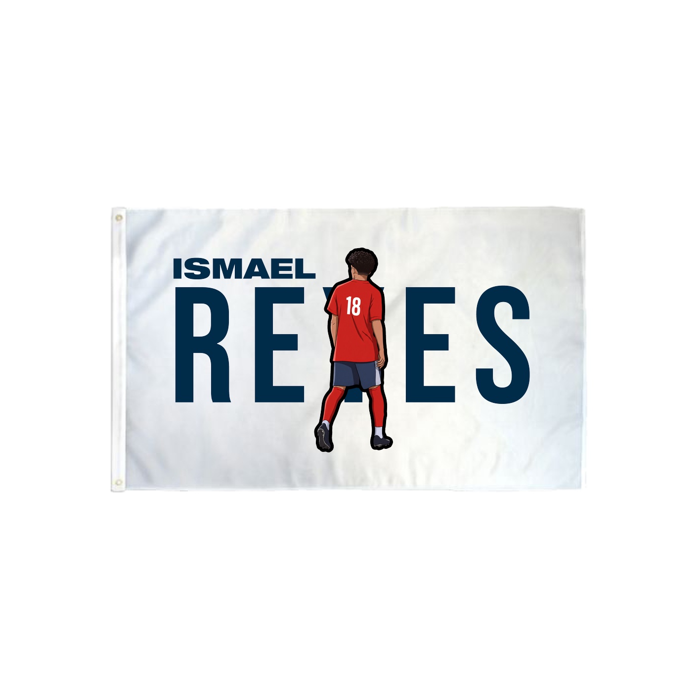3x5 Flag — Player Name in Classic