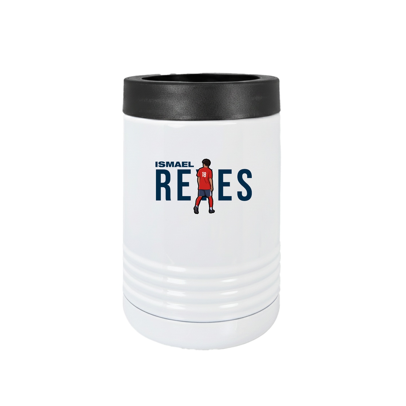Beverage Holder — Player Name in White