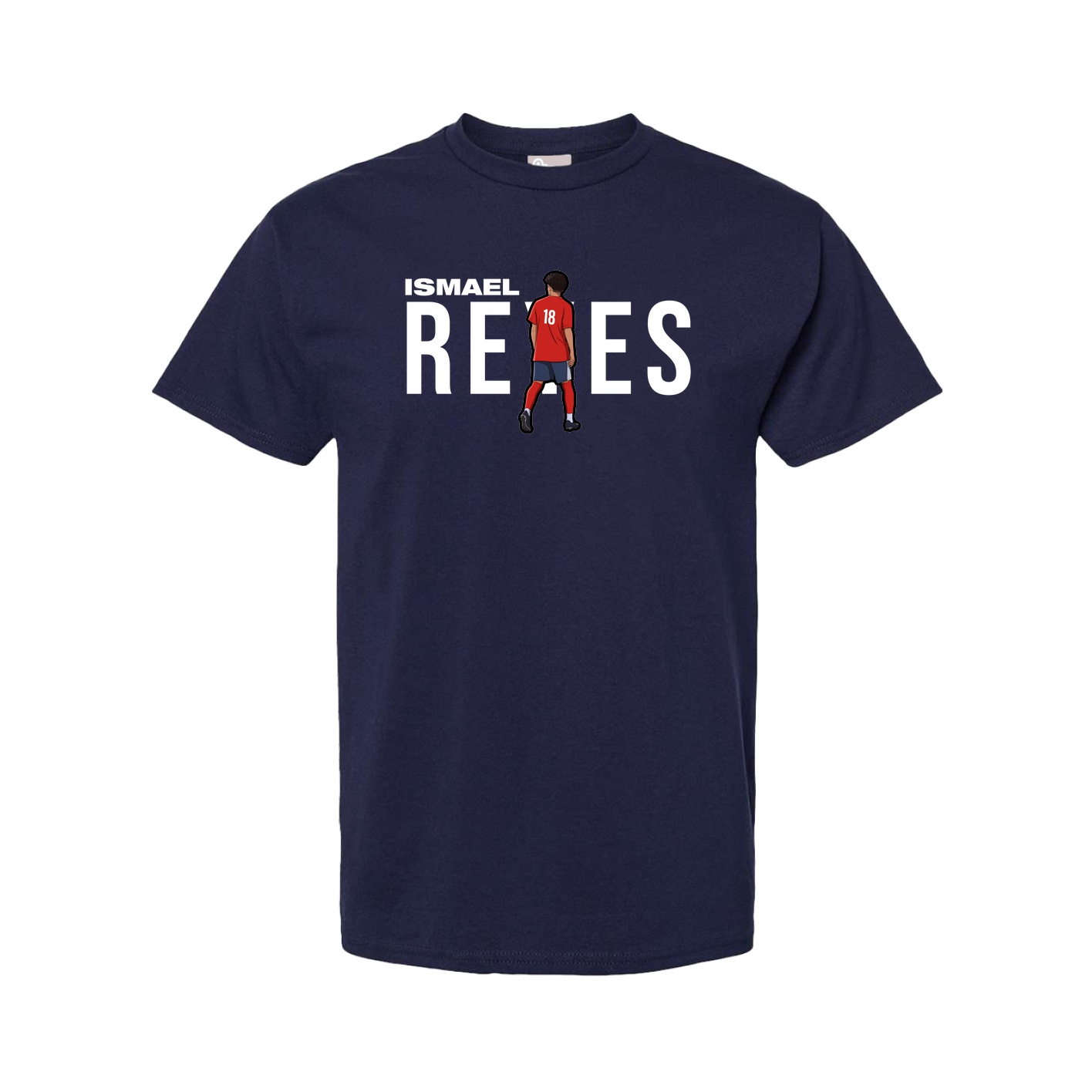 Youth Tee — Player Name in Navy
