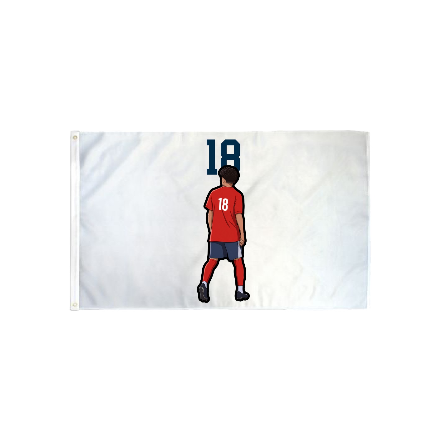 3x5 Flag — Number Top in Classic
