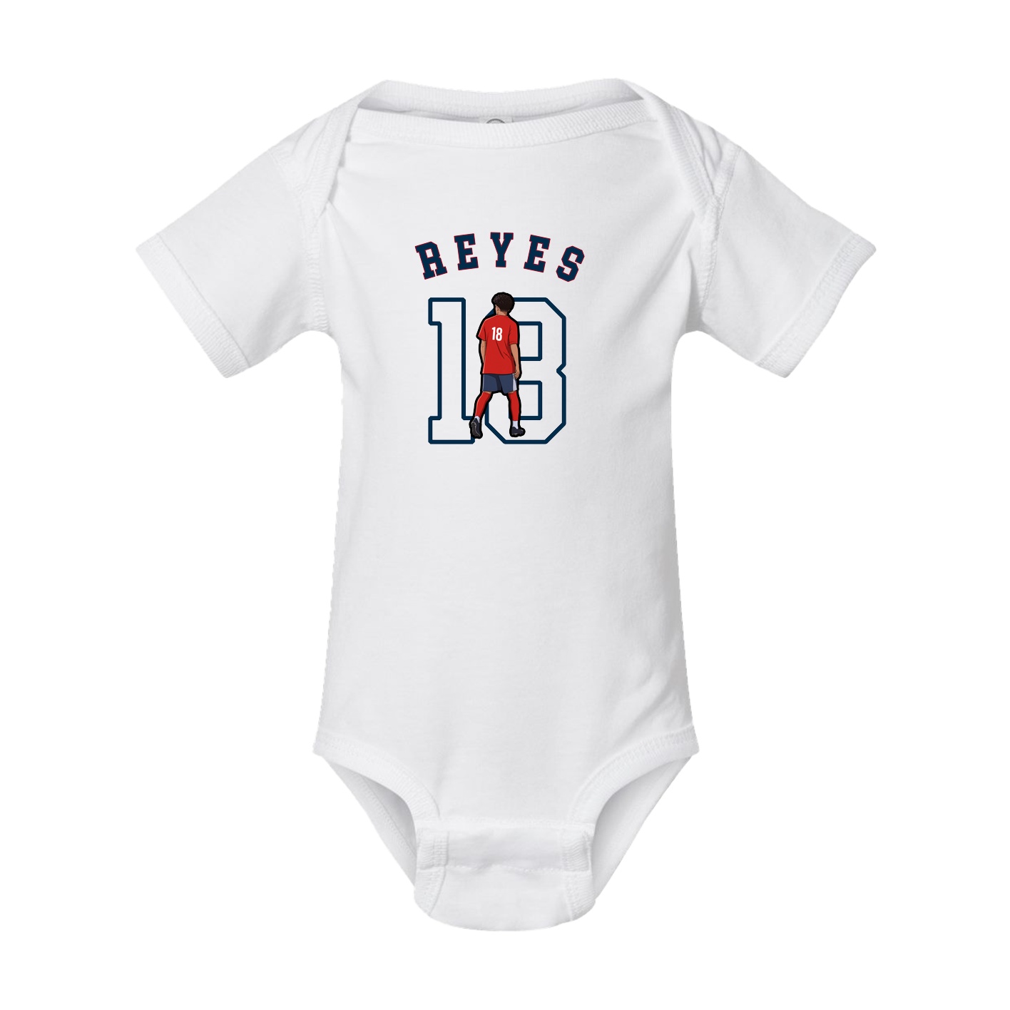 Baby Onesie — Shirsey Arch in White