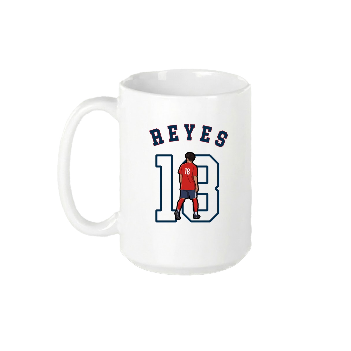 15oz Coffee Mug — Shirsey Arch in White