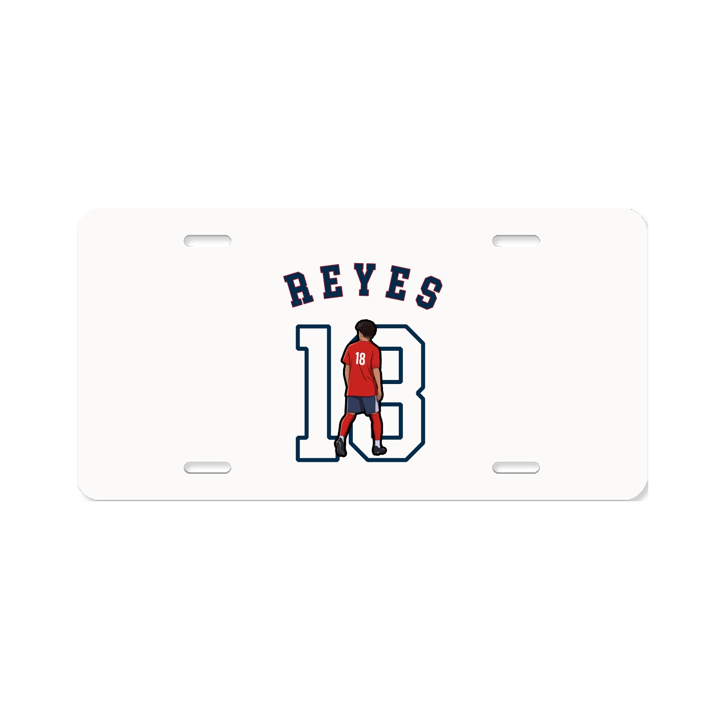 License Plate — Shirsey Arch in Classic