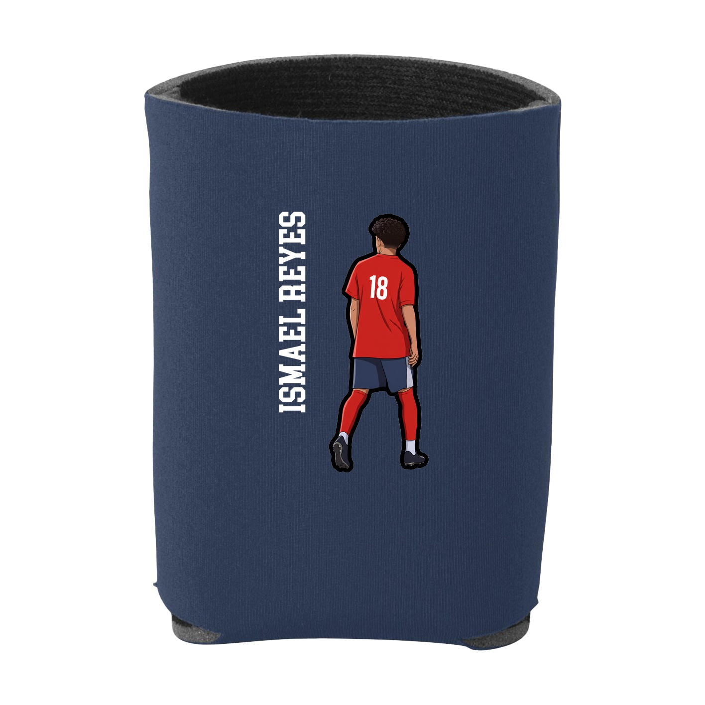 Can Holder — Name Vertical in Navy