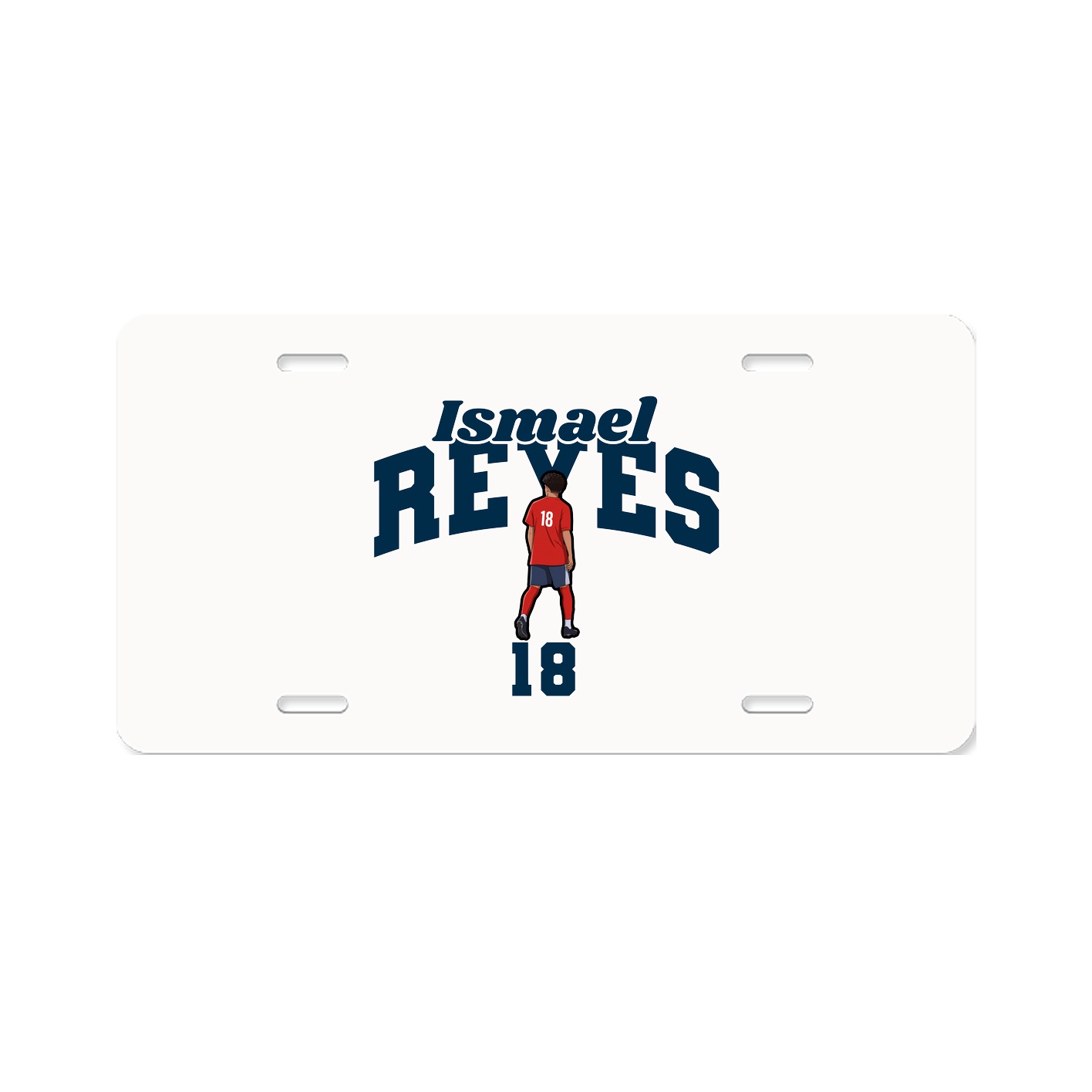 License Plate — Signature Arch in Classic