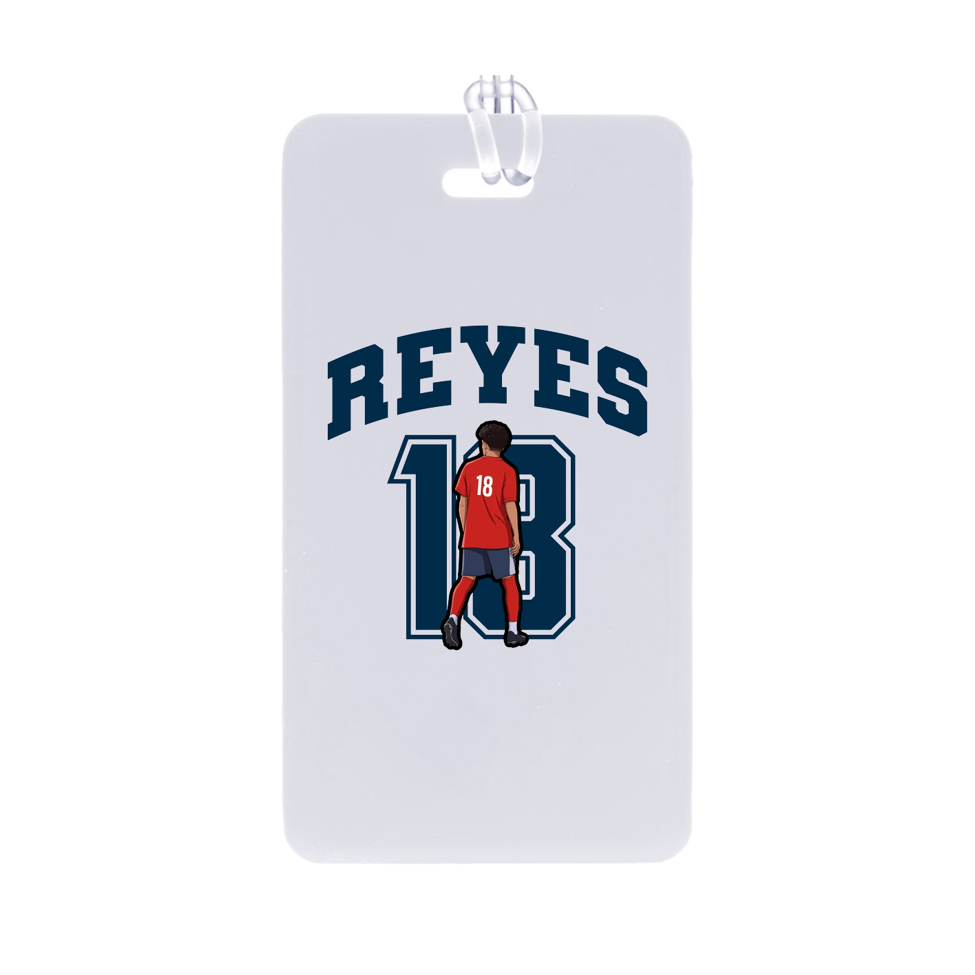 Bag Tag — Number in Classic