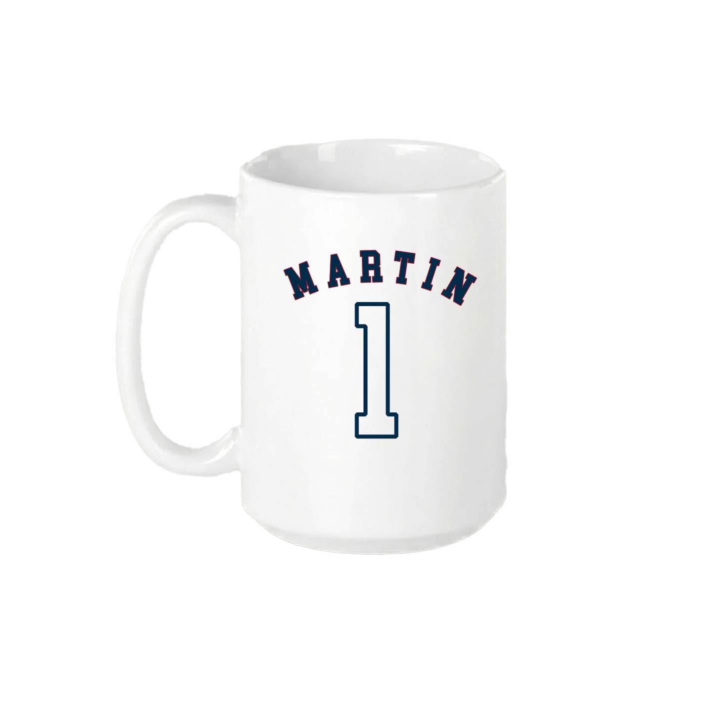 15oz Coffee Mug — Shirsey Arch in White
