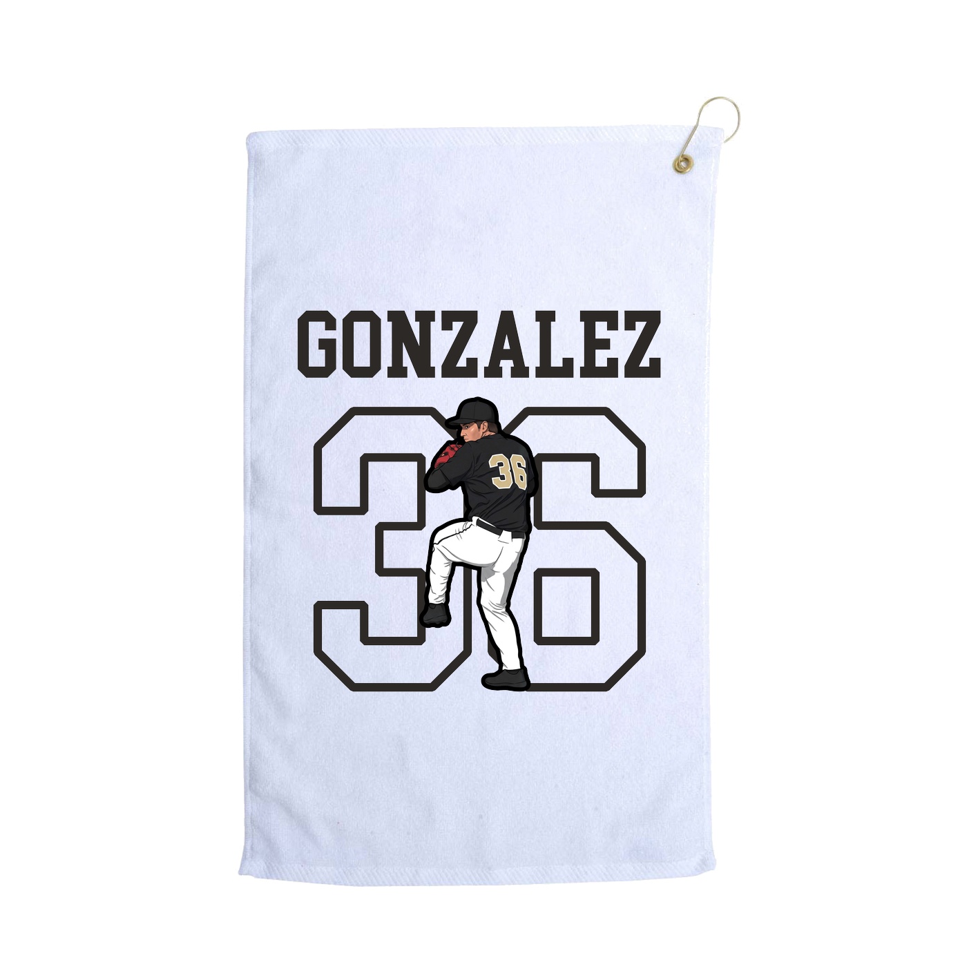 Golf Towel — Shirsey in White