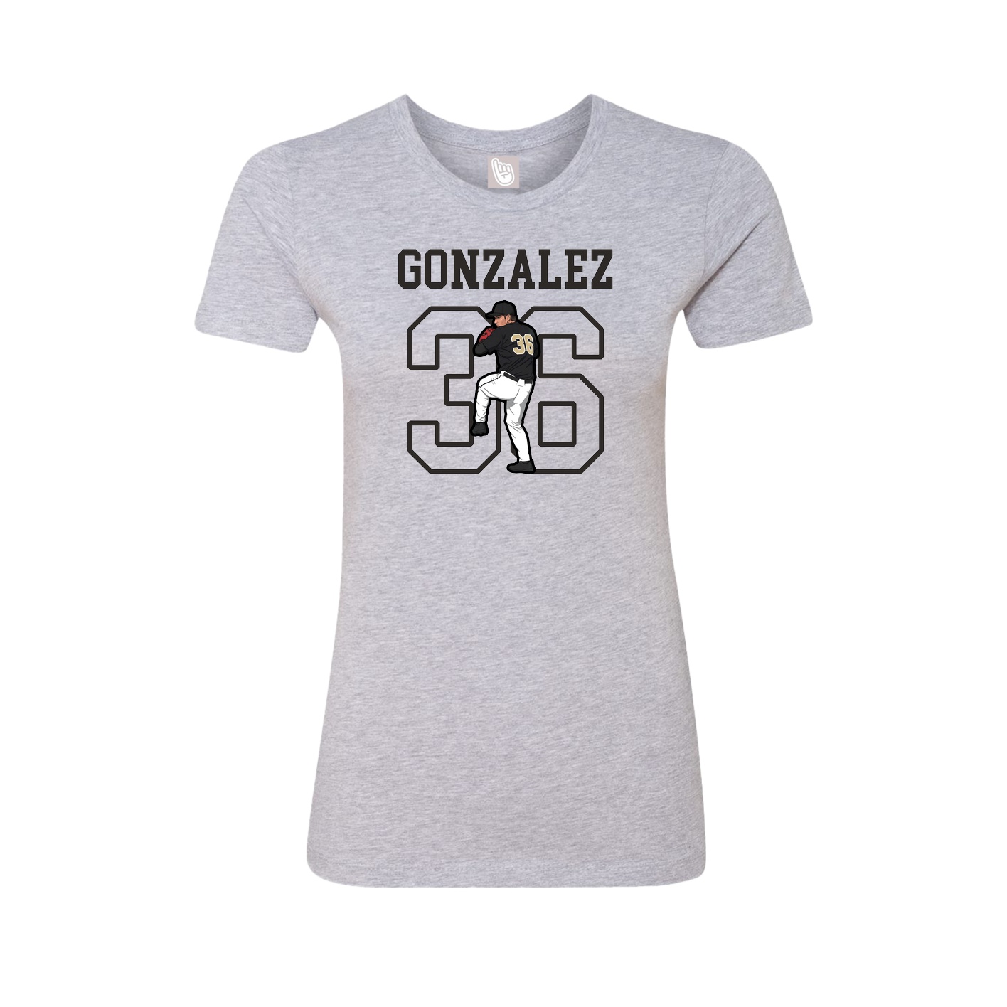Fitted Women's Tee — Shirsey in Grey