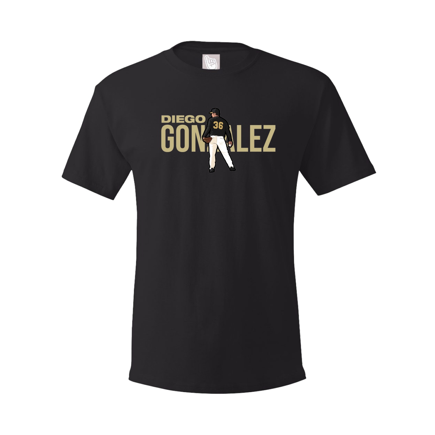 Tee — Player Name in Black