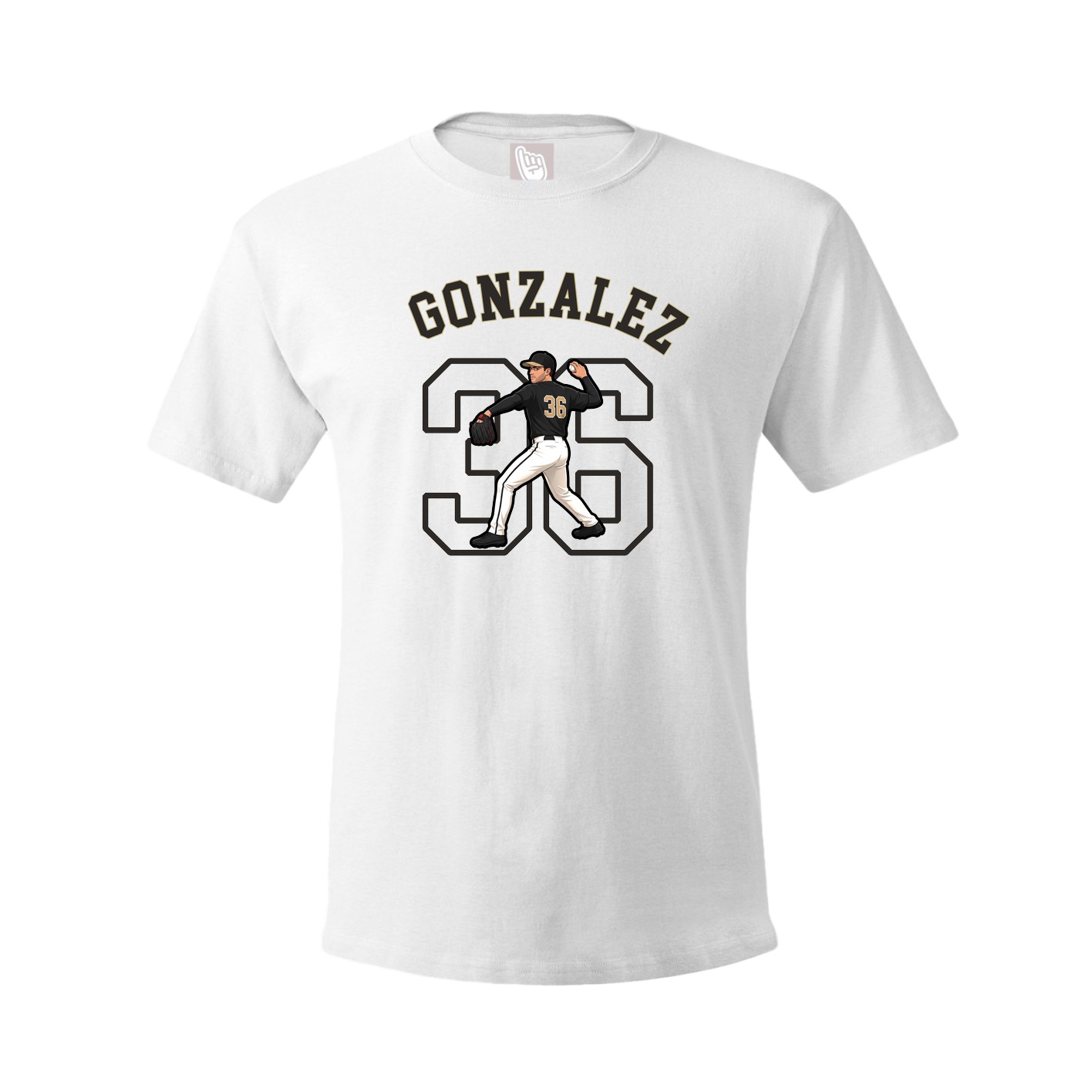 Tee — Shirsey Arch in White
