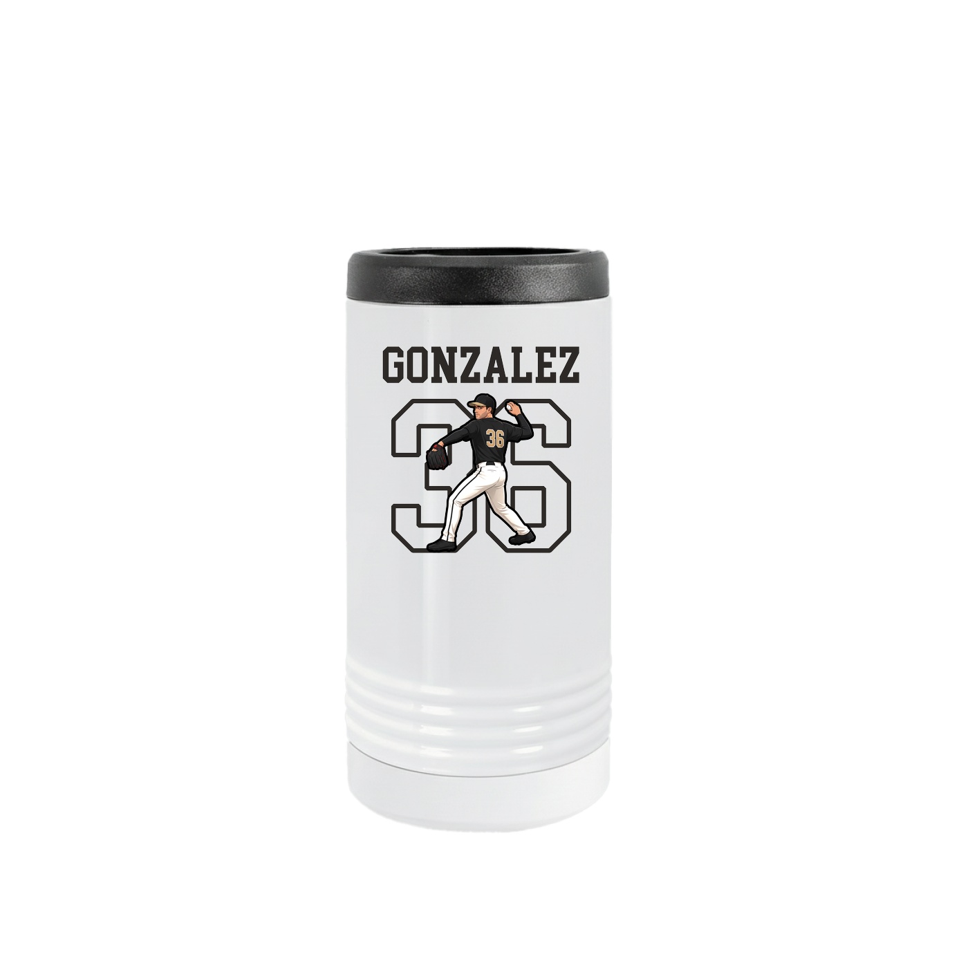 Slim Beverage Holder — Shirsey in White