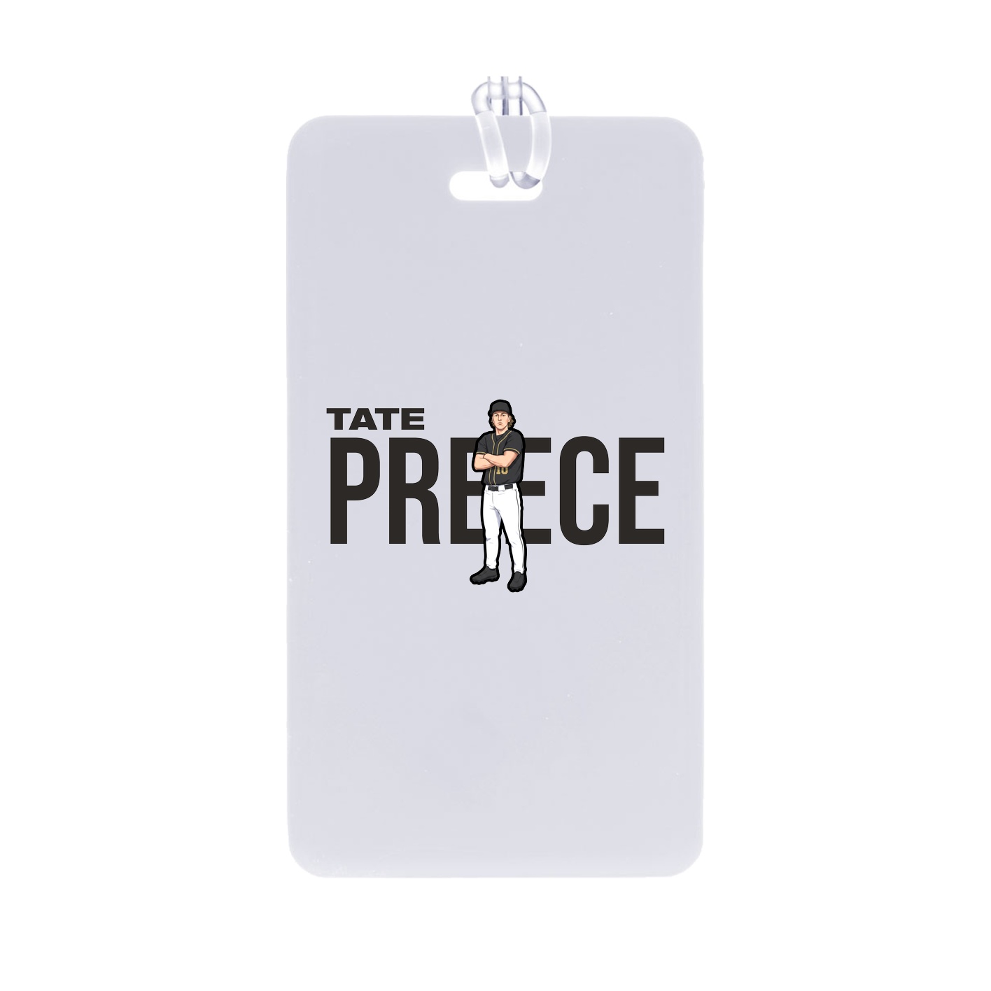 Bag Tag — Player Name in Classic