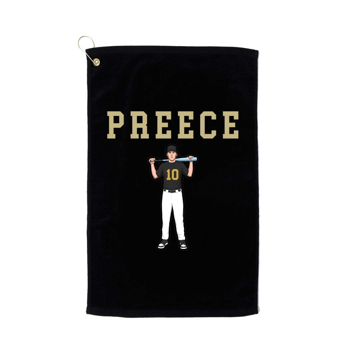 Golf Towel — Shirsey in Black