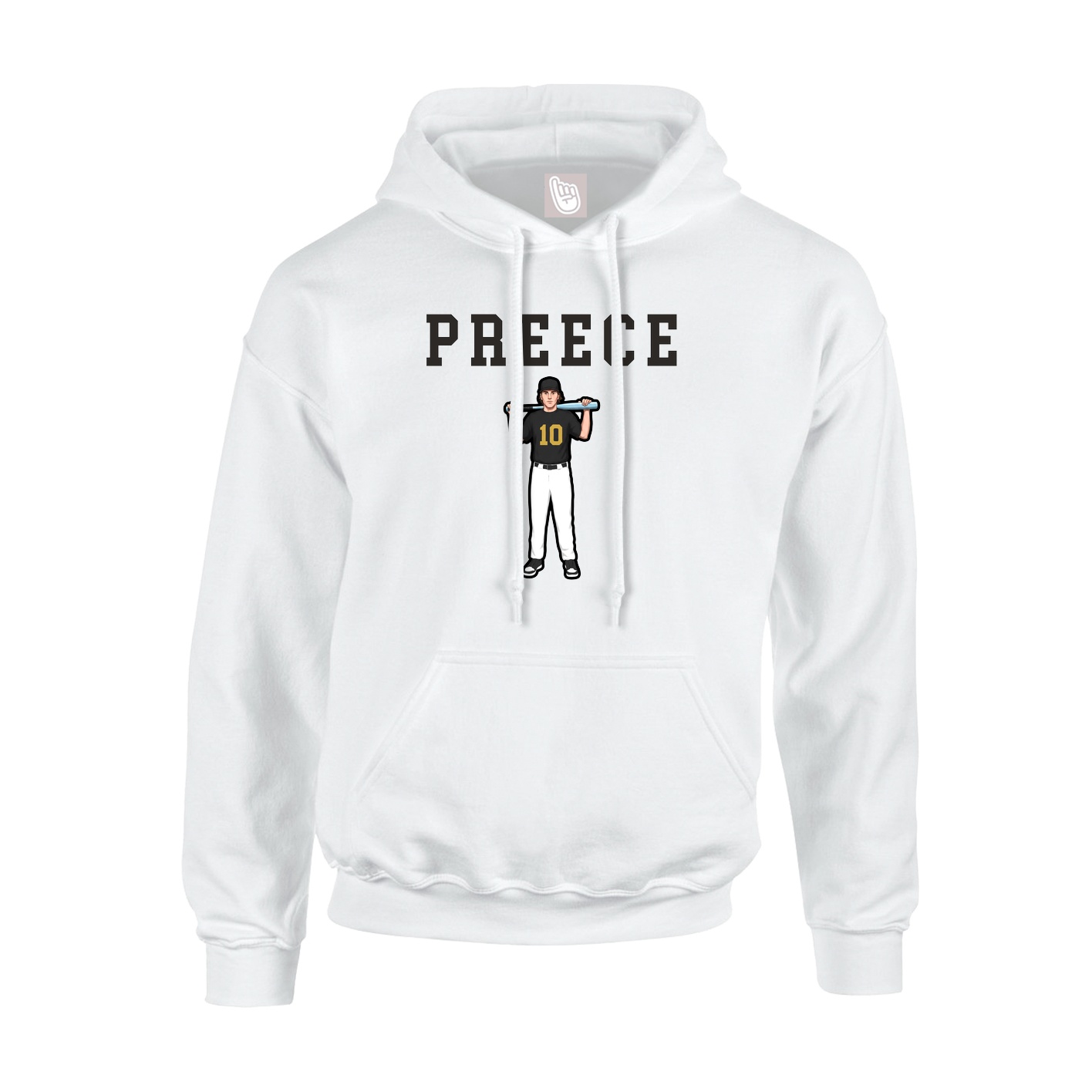 Youth Hoodie — Shirsey in White