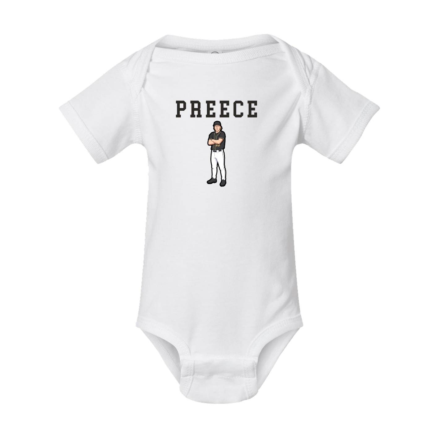 Baby Onesie — Shirsey in White