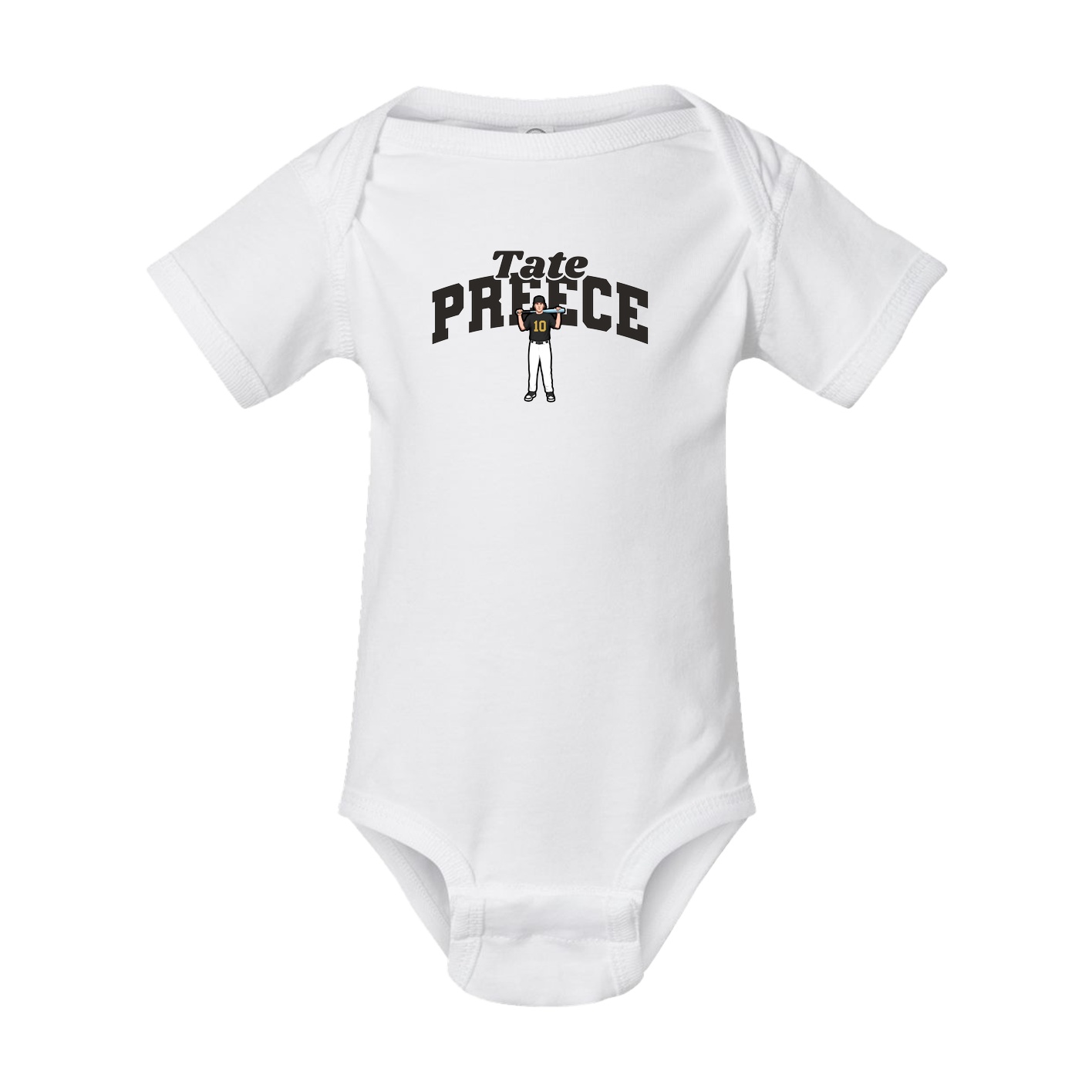 Baby Onesie — Signature Arch in White