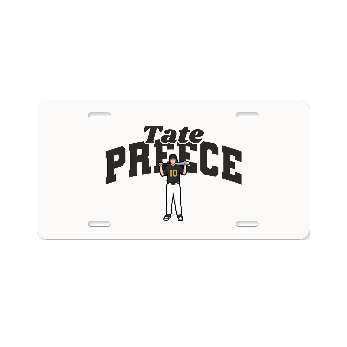License Plate — Signature Arch in Classic
