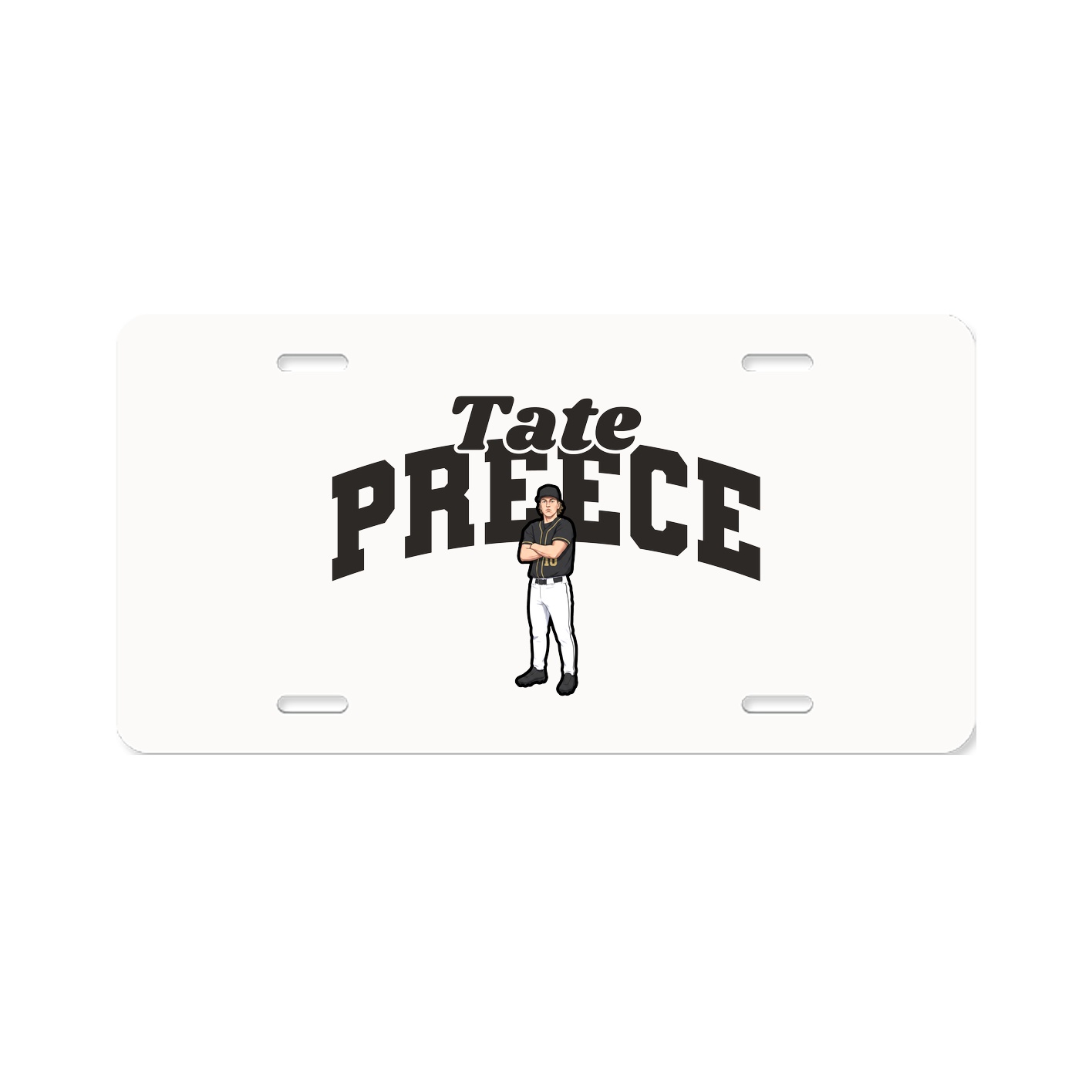 License Plate — Signature Arch in Classic