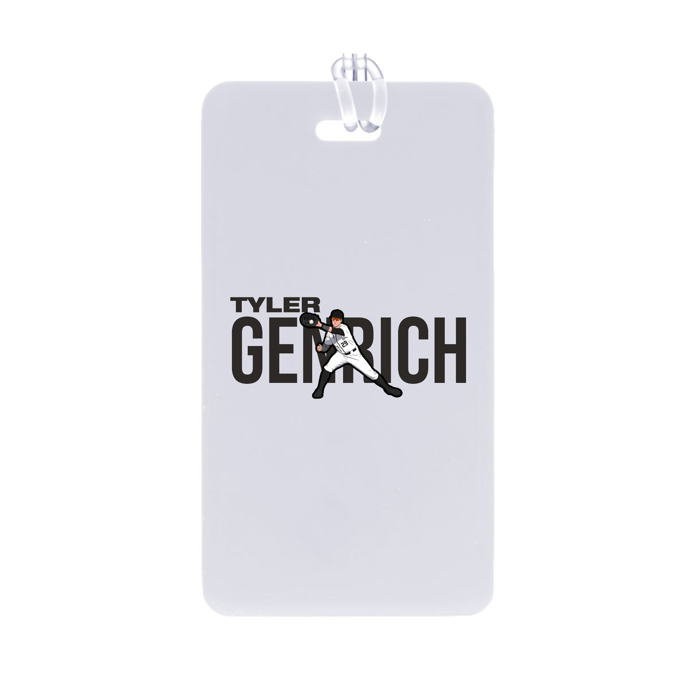 Bag Tag — Player Name in Classic