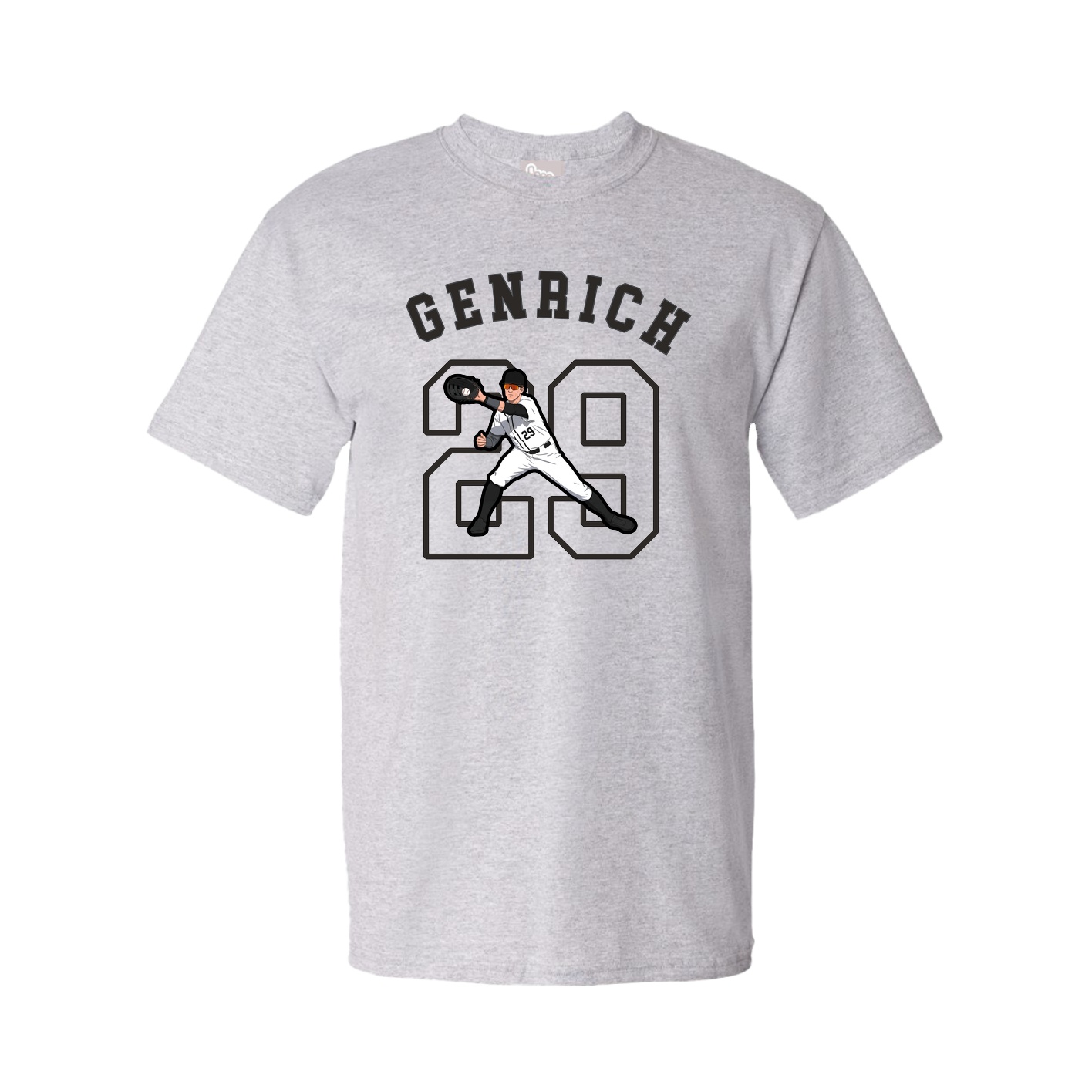 Youth Tee — Shirsey Arch in Grey