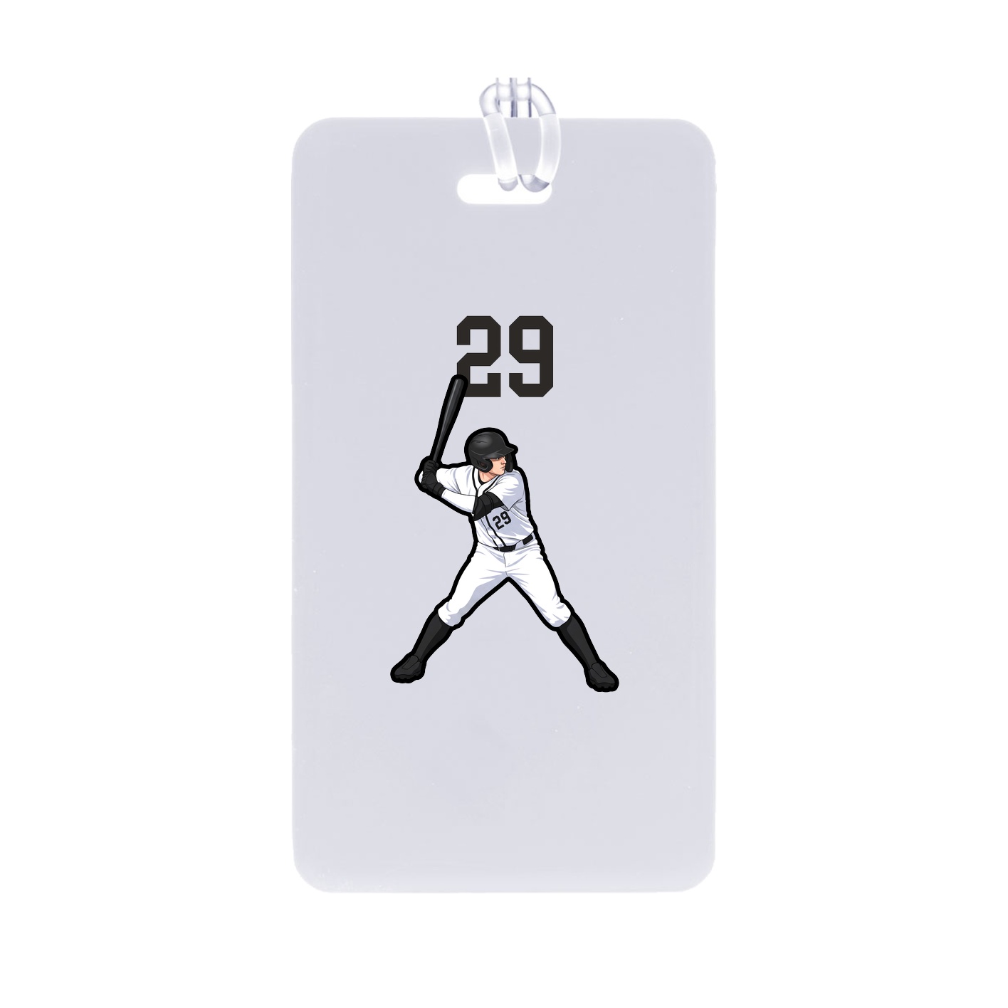 Bag Tag — Number Top in Classic