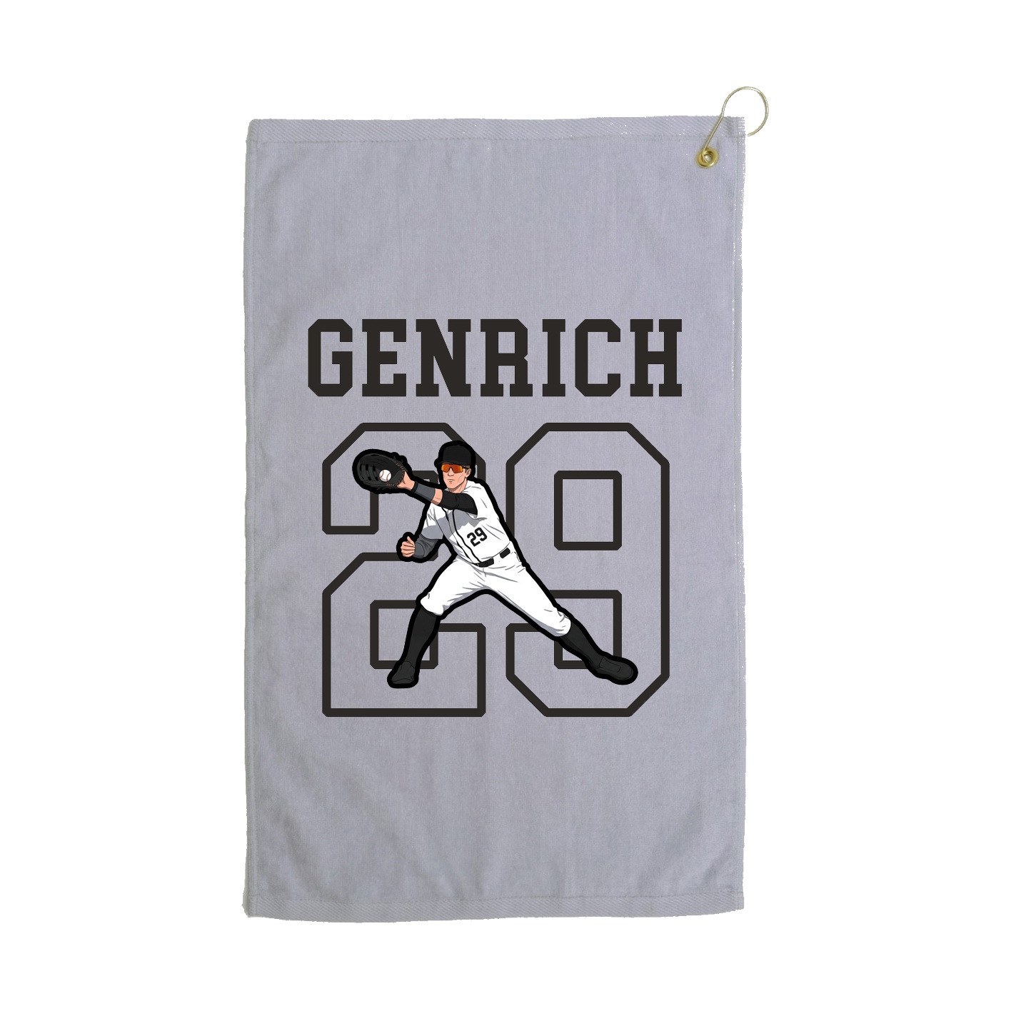 Golf Towel — Shirsey in Grey