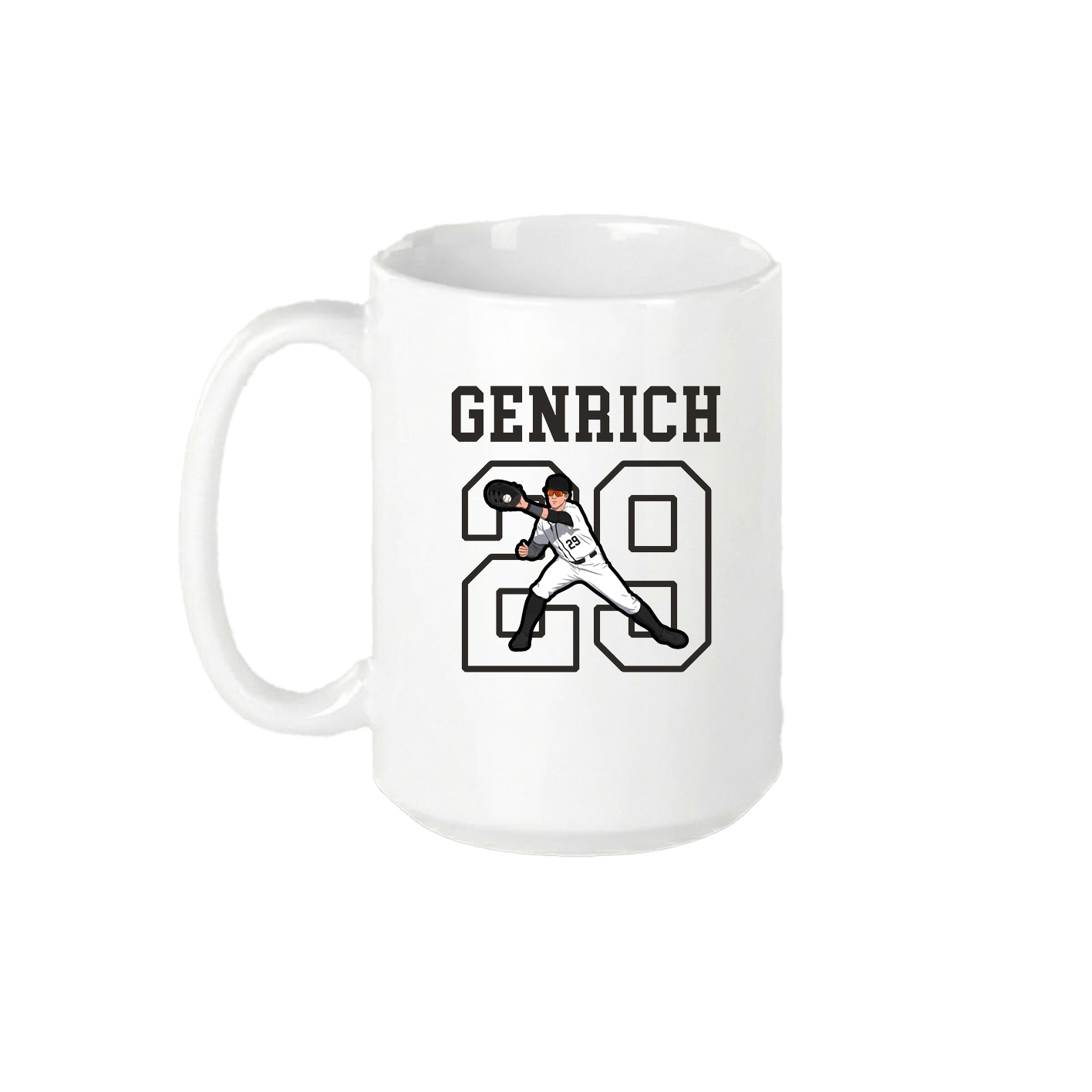 15oz Coffee Mug — Shirsey in White